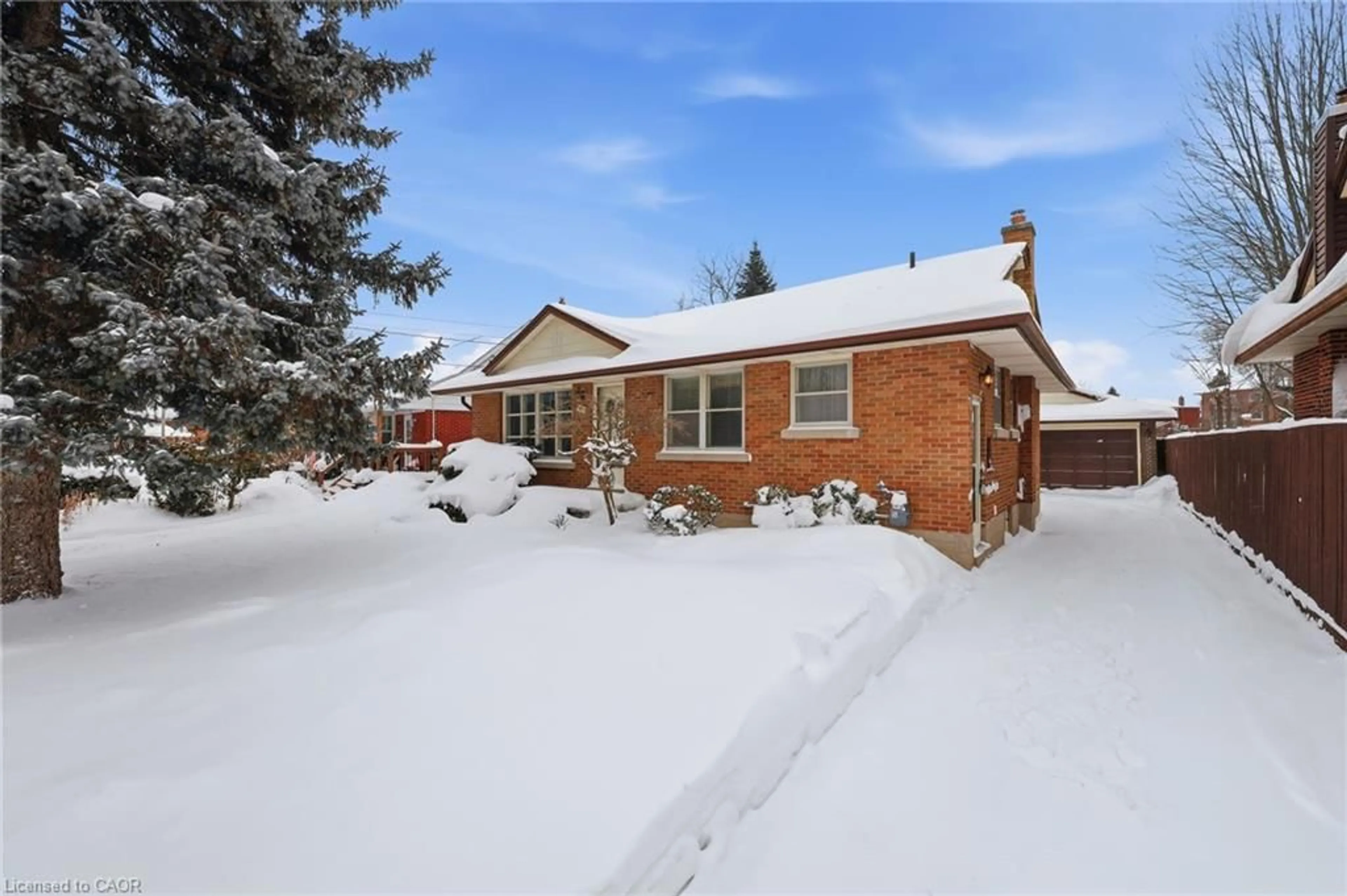 Home with brick exterior material, street for 81 Clive Rd, Kitchener Ontario N2H 3N5