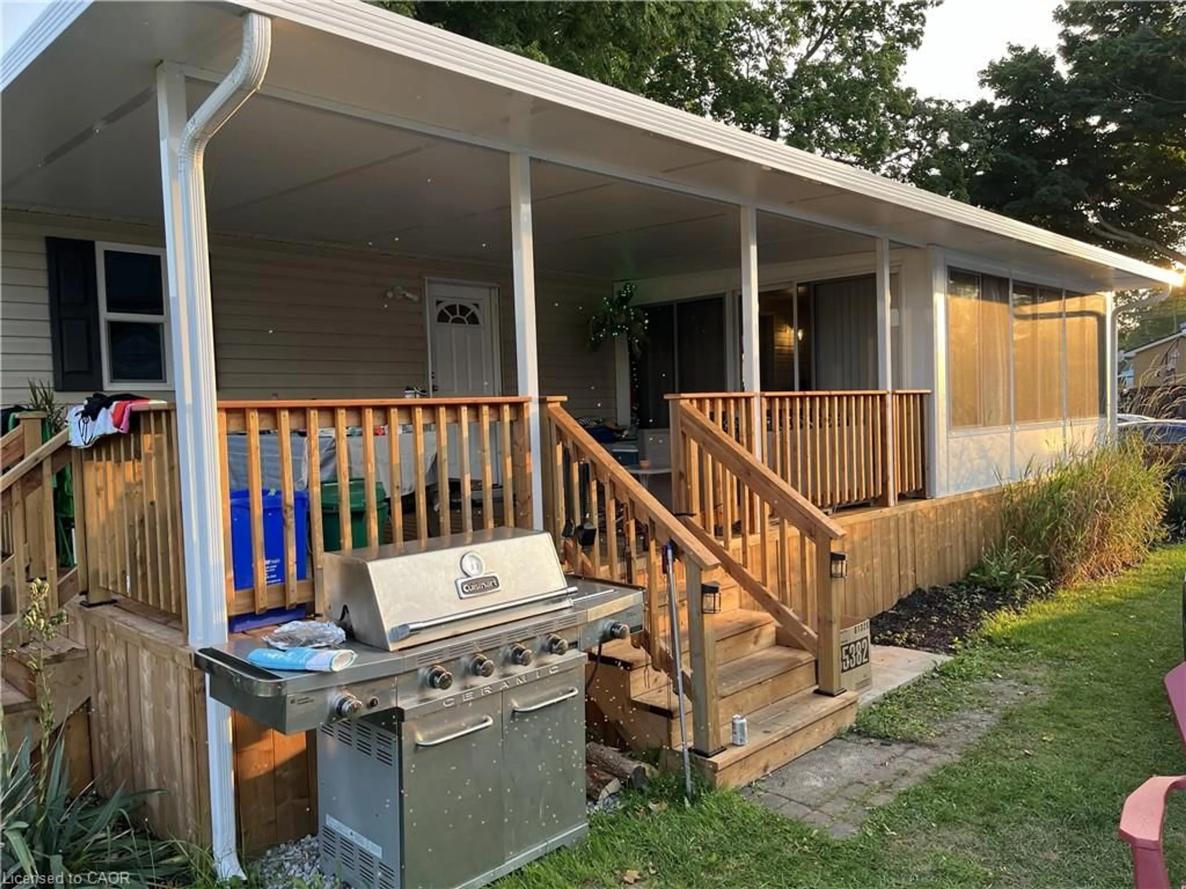 Patio, street for 45 Quarry View Villge, Sherkston Ontario L0S 1R0