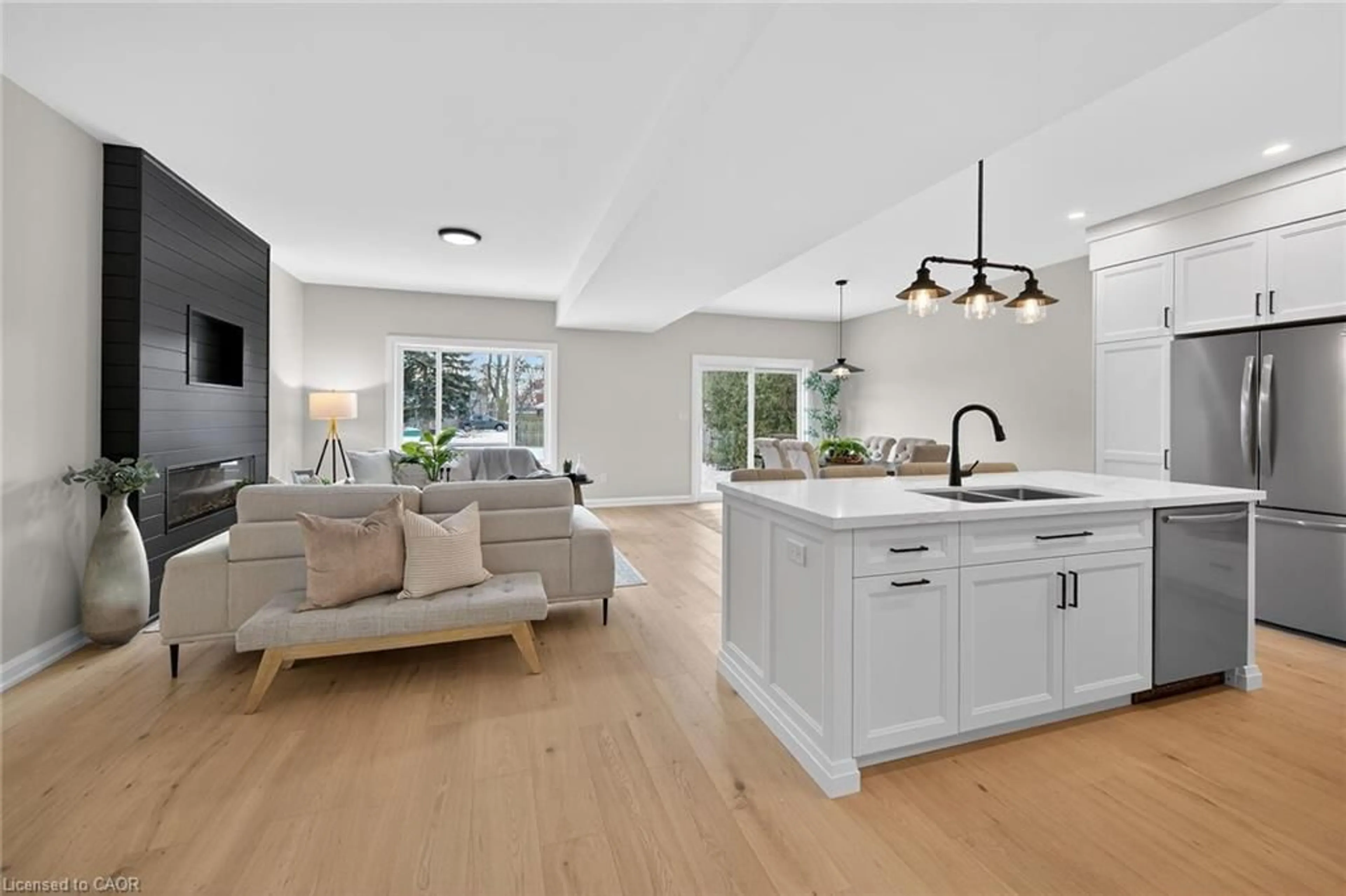 Open concept kitchen, unknown for 45B Howard St, Hagersville Ontario N0A 1H0