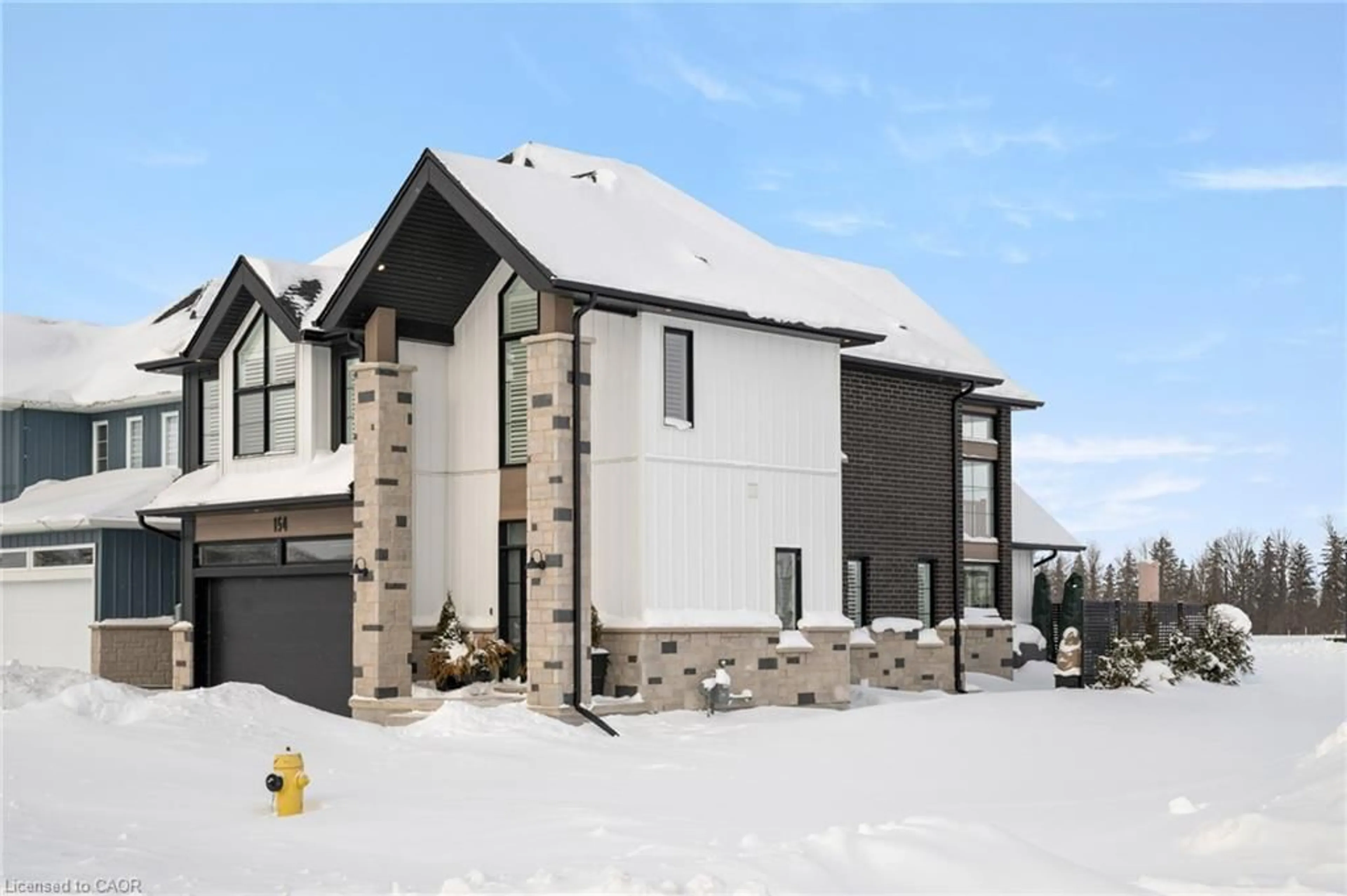 Home with brick exterior material, street for 154 Dempsey Dr, Stratford Ontario N5A 0K5