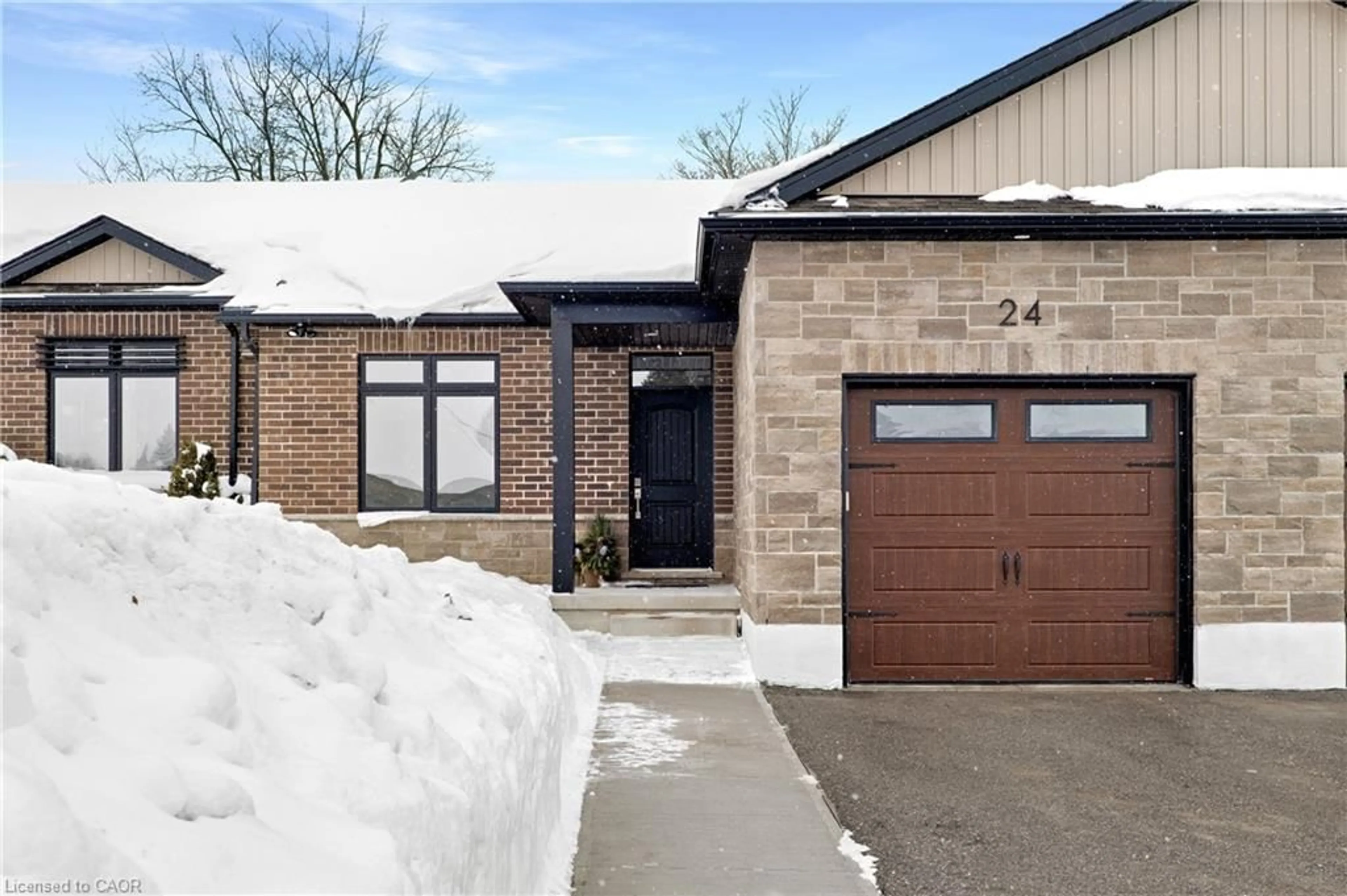 Home with brick exterior material, street for 24 Yost Crt, Milverton Ontario N0K 1M0