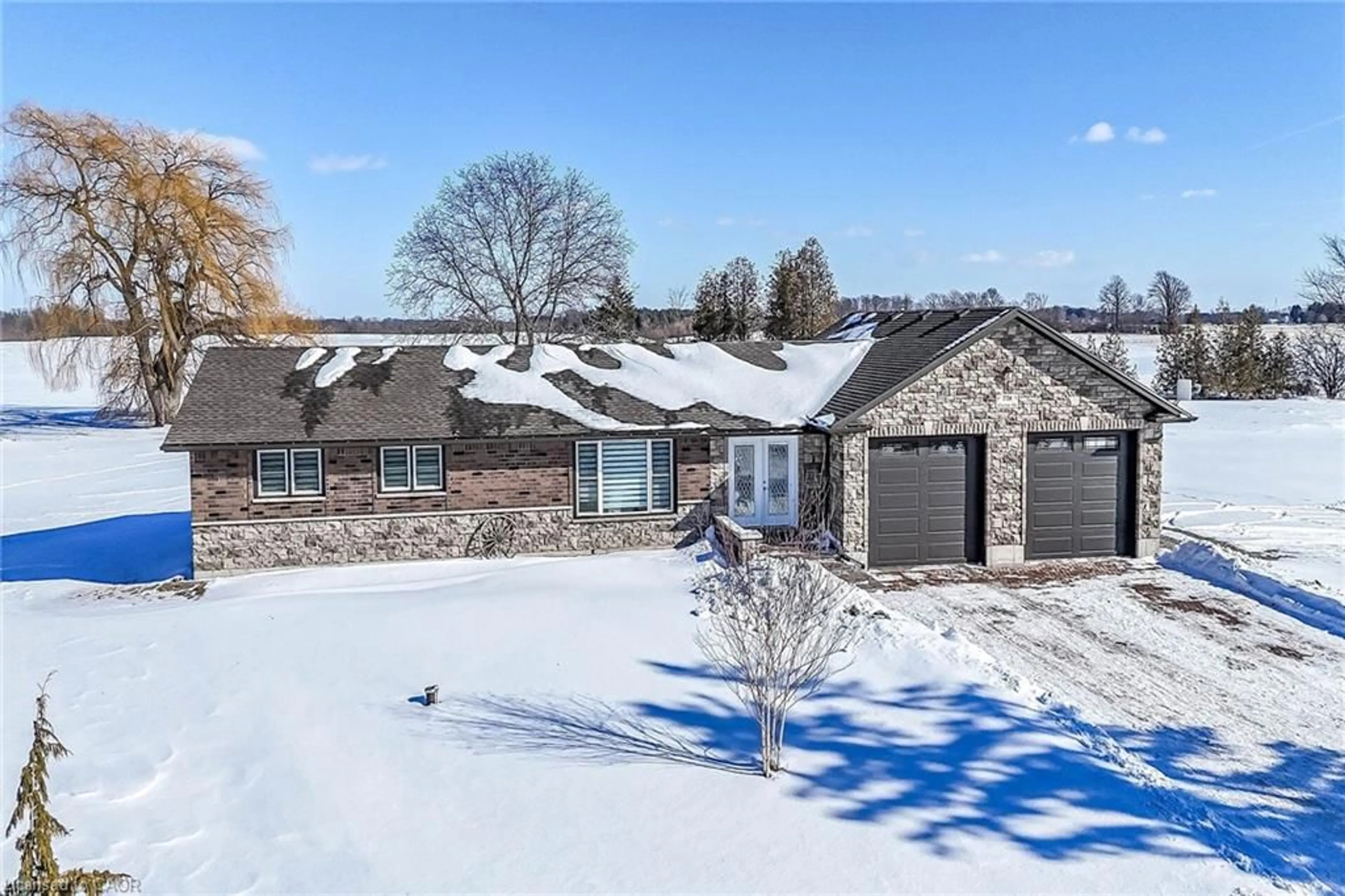 A pic from outside/outdoor area/front of a property/back of a property/a pic from drone, street for 778 Blueline Rd, Port Dover Ontario N0A 1N2