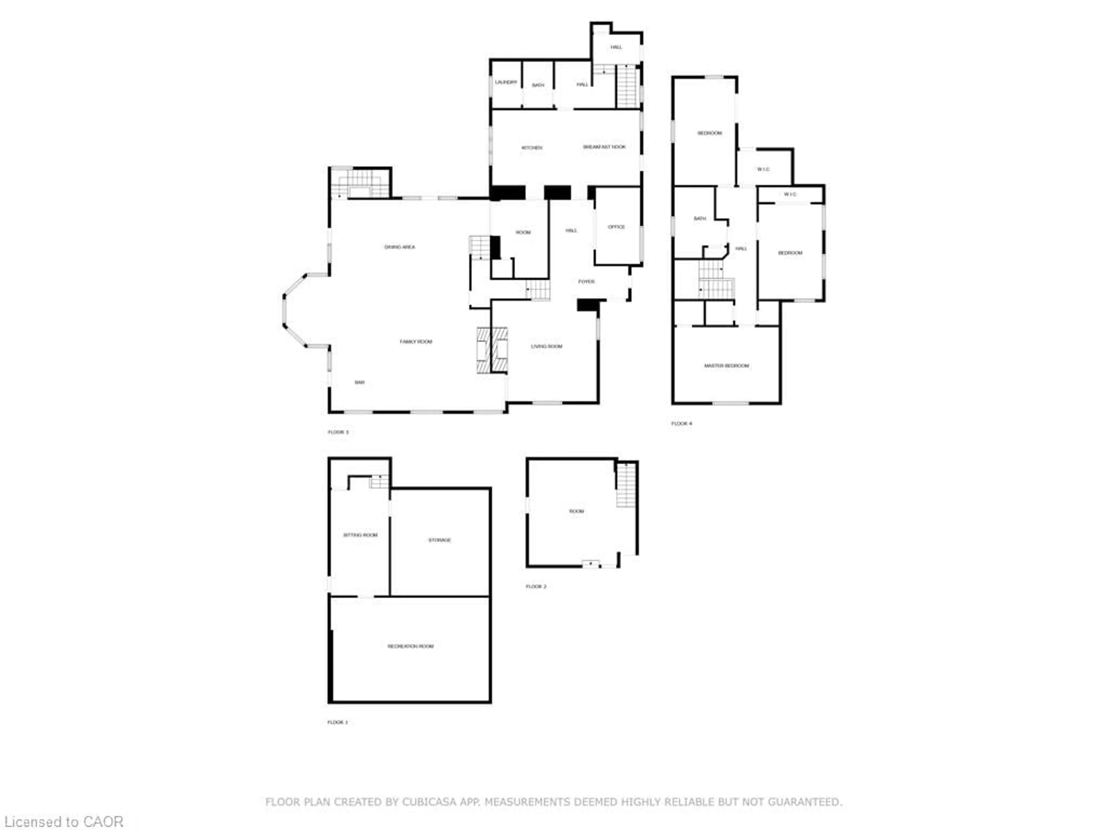 Floor plan for 145175 Potters Rd, Tillsonburg Ontario N4G 4G7