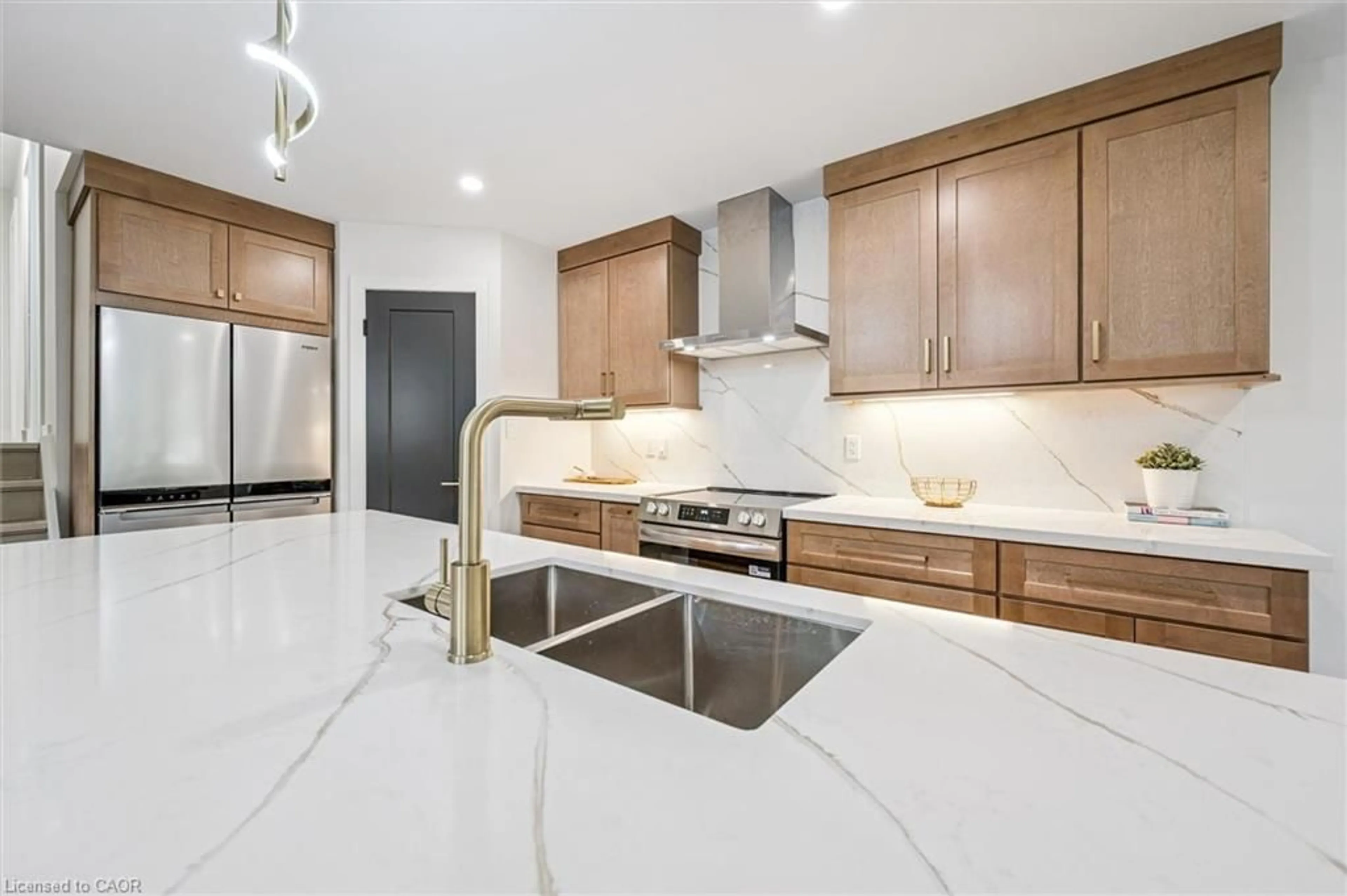 Contemporary kitchen, ceramic/tile floor for 459 Drummerhill Cres, Waterloo Ontario N2T 1G3