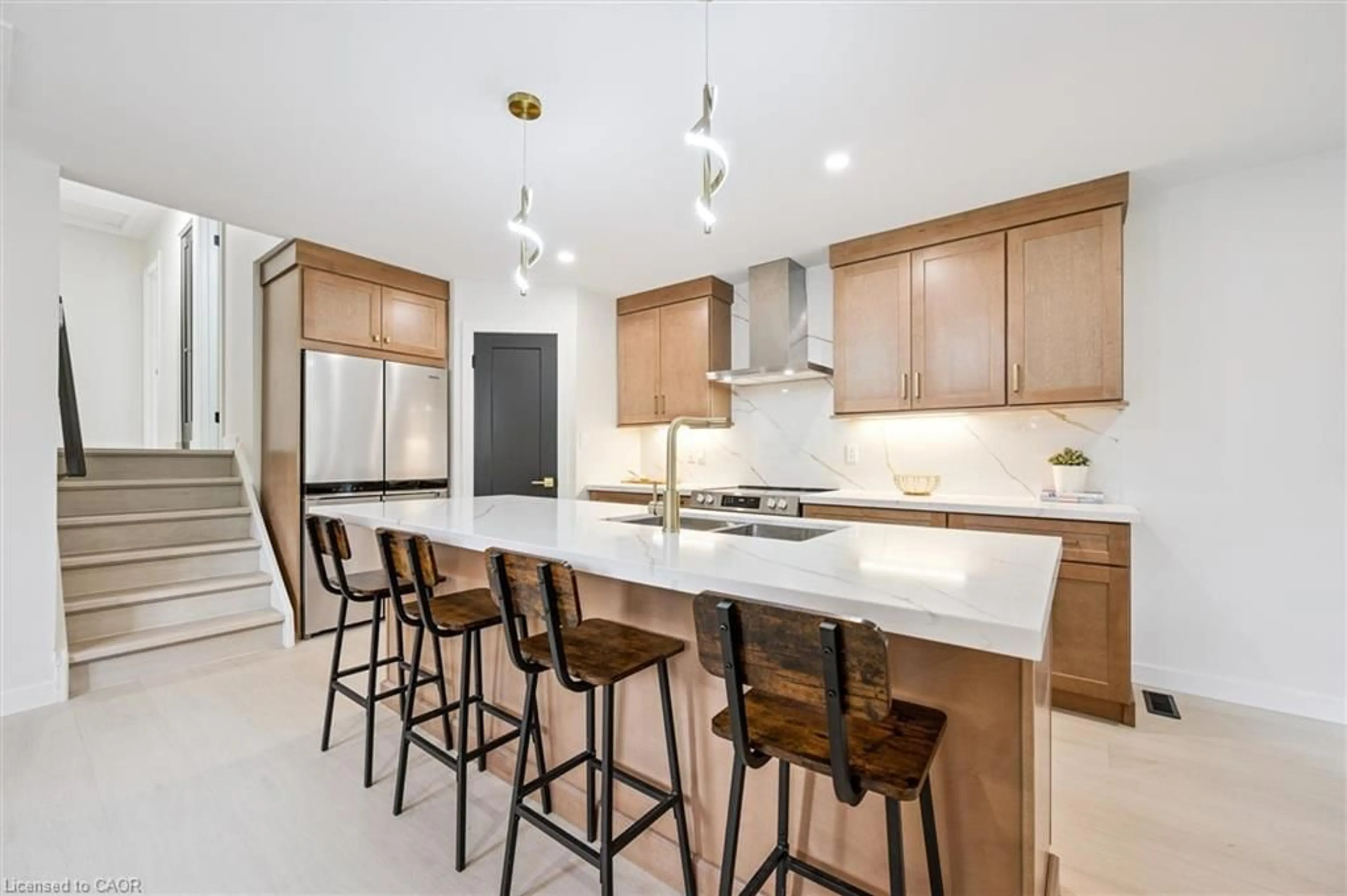 Contemporary kitchen, ceramic/tile floor for 459 Drummerhill Cres, Waterloo Ontario N2T 1G3