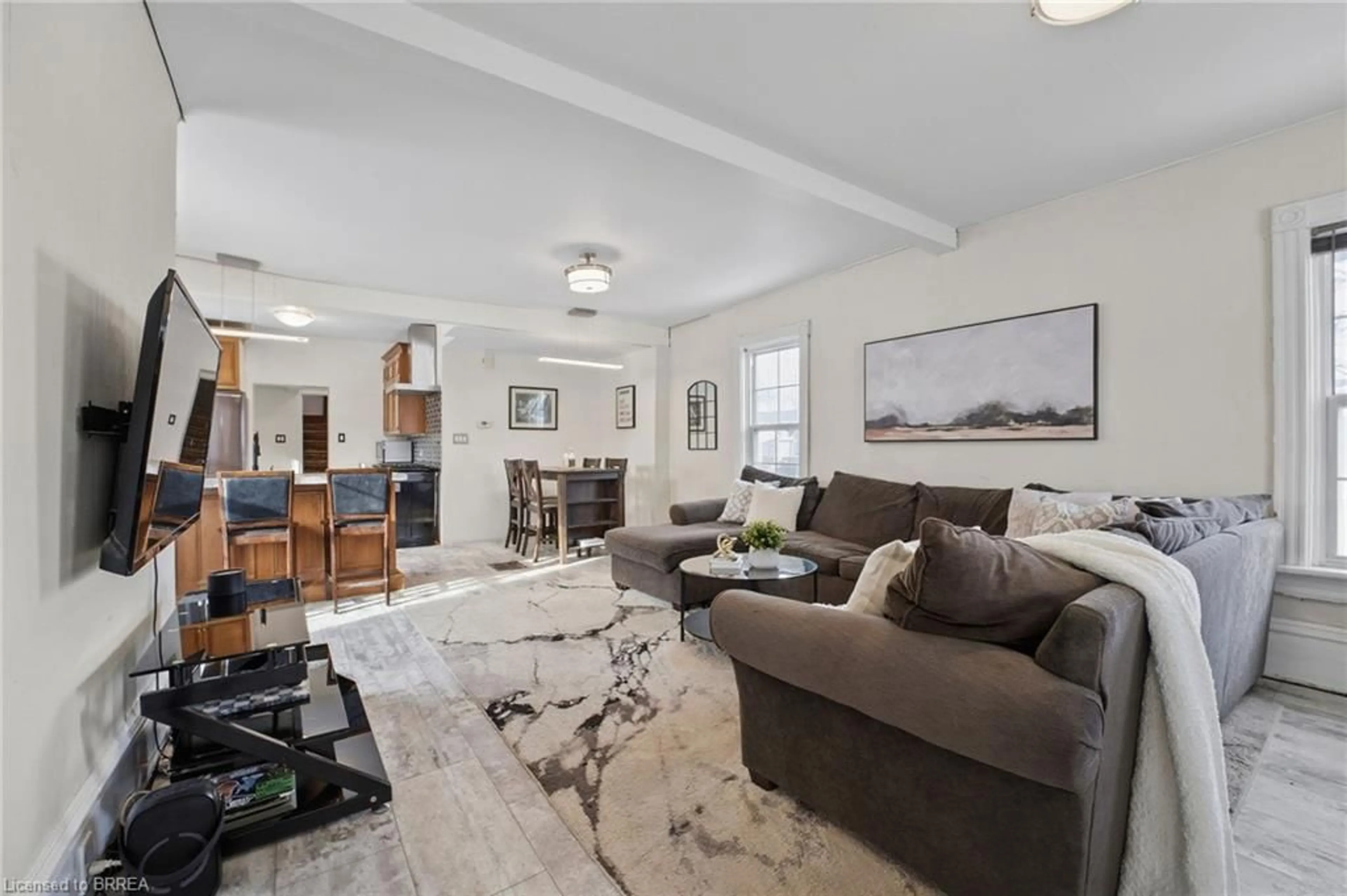 Living room with furniture, unknown for 58 Queen St, Simcoe Ontario N3Y 3Y3