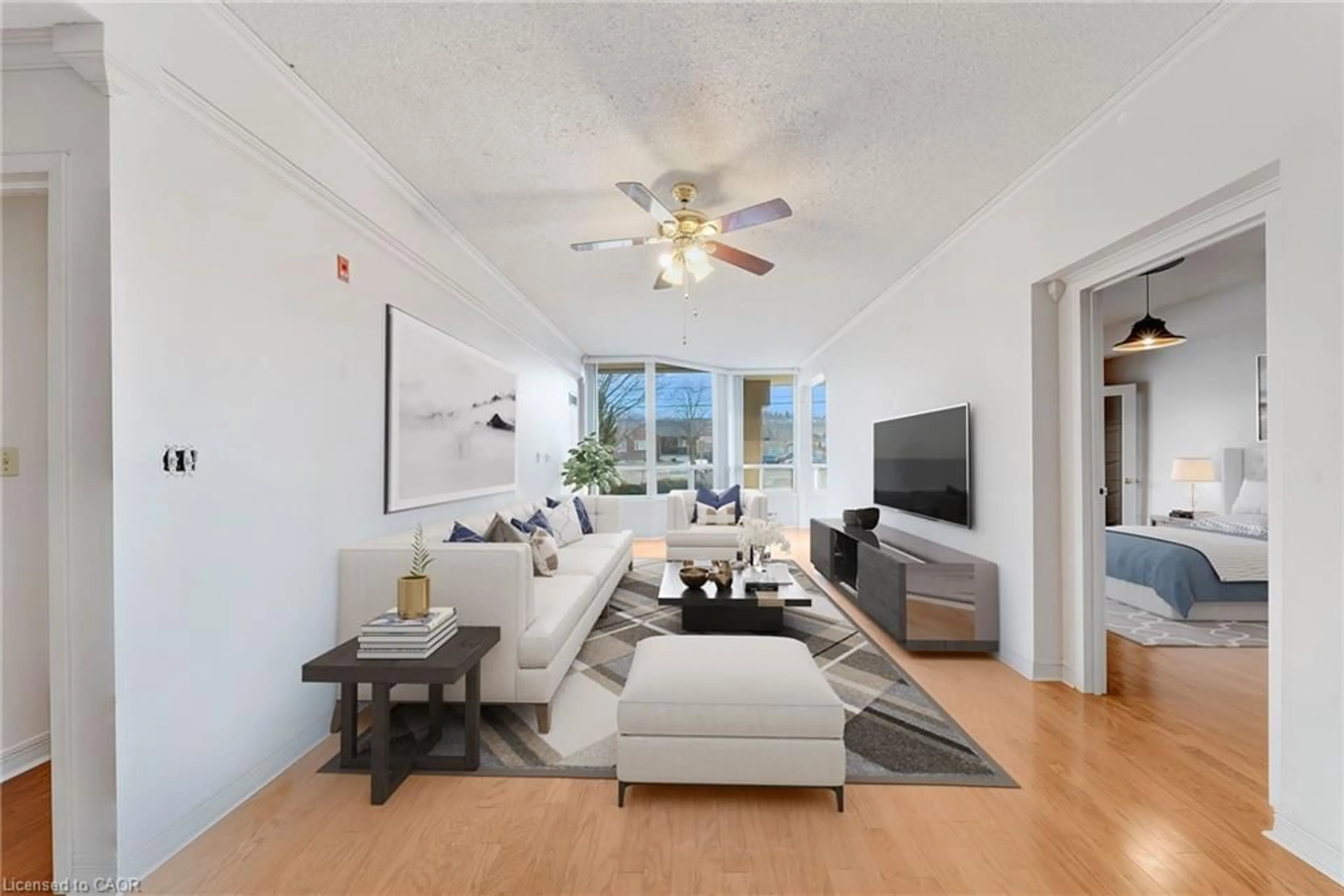 Living room with furniture, unknown for 495 Highway 8 #112, Stoney Creek Ontario L8G 5E1