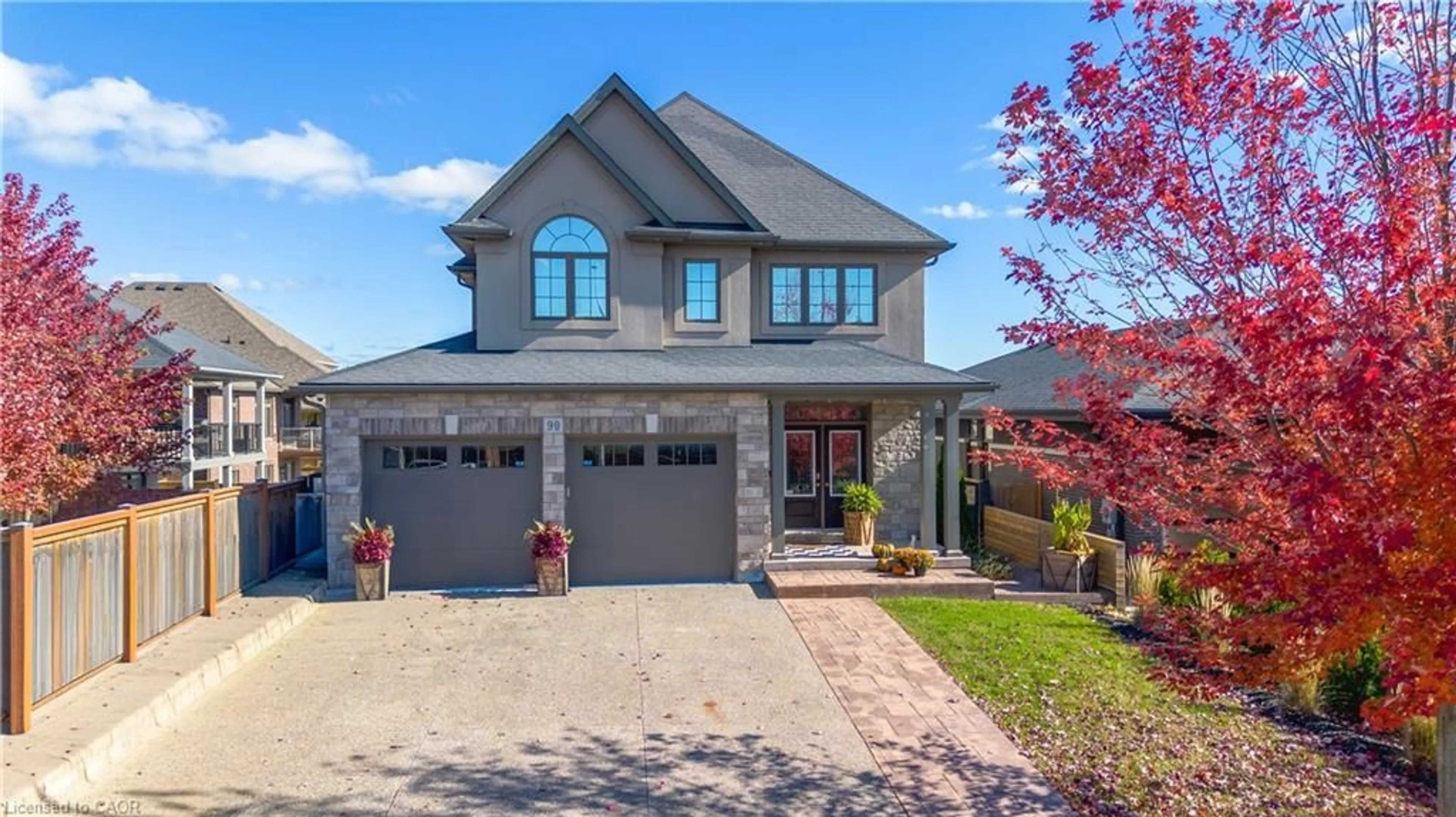 Home with brick exterior material, street for 90 Days Ave, Thorold Ontario L2V 0E6