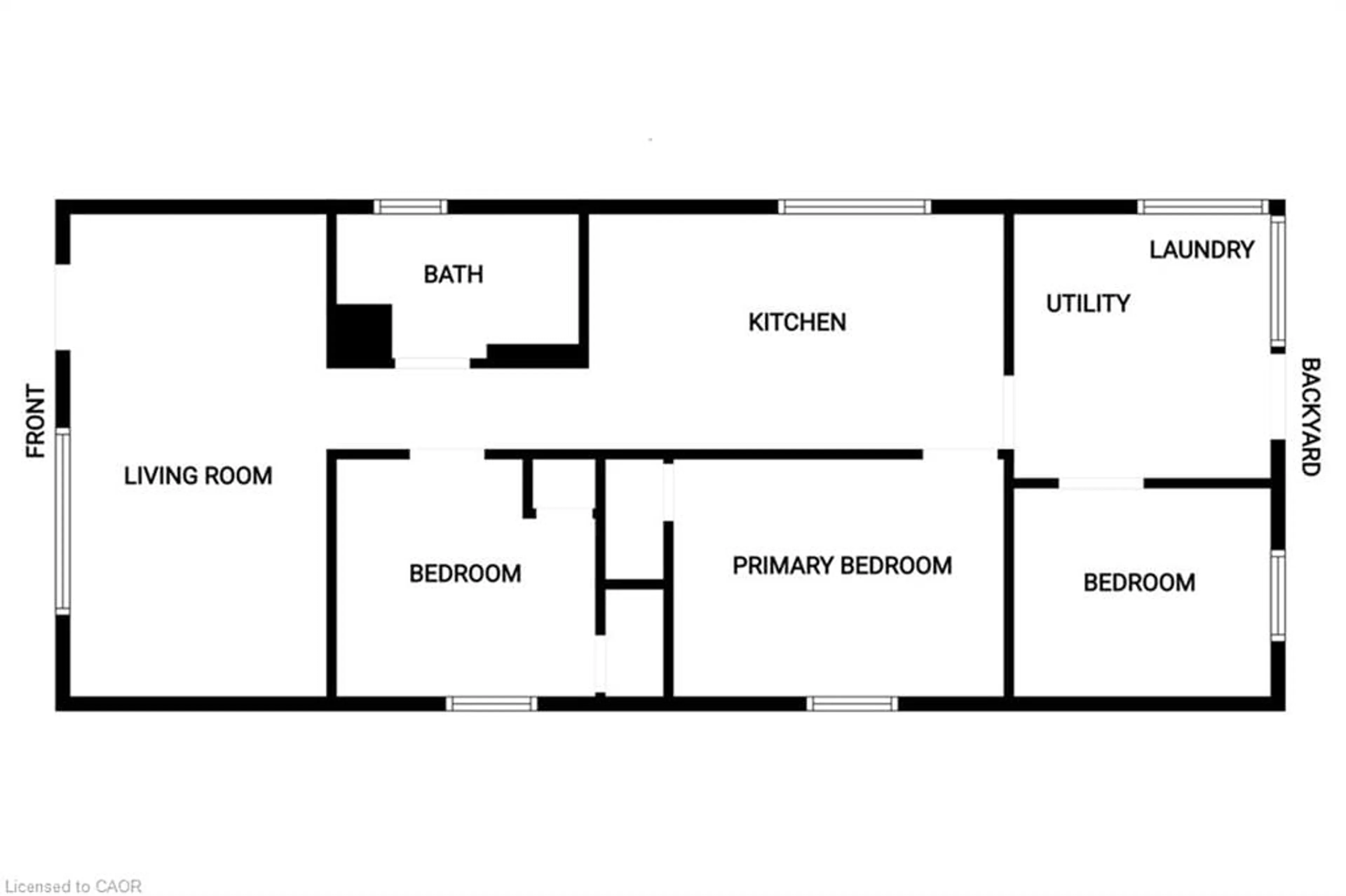 Floor plan for 371 Fairfield Ave, Hamilton Ontario L8H 5J1
