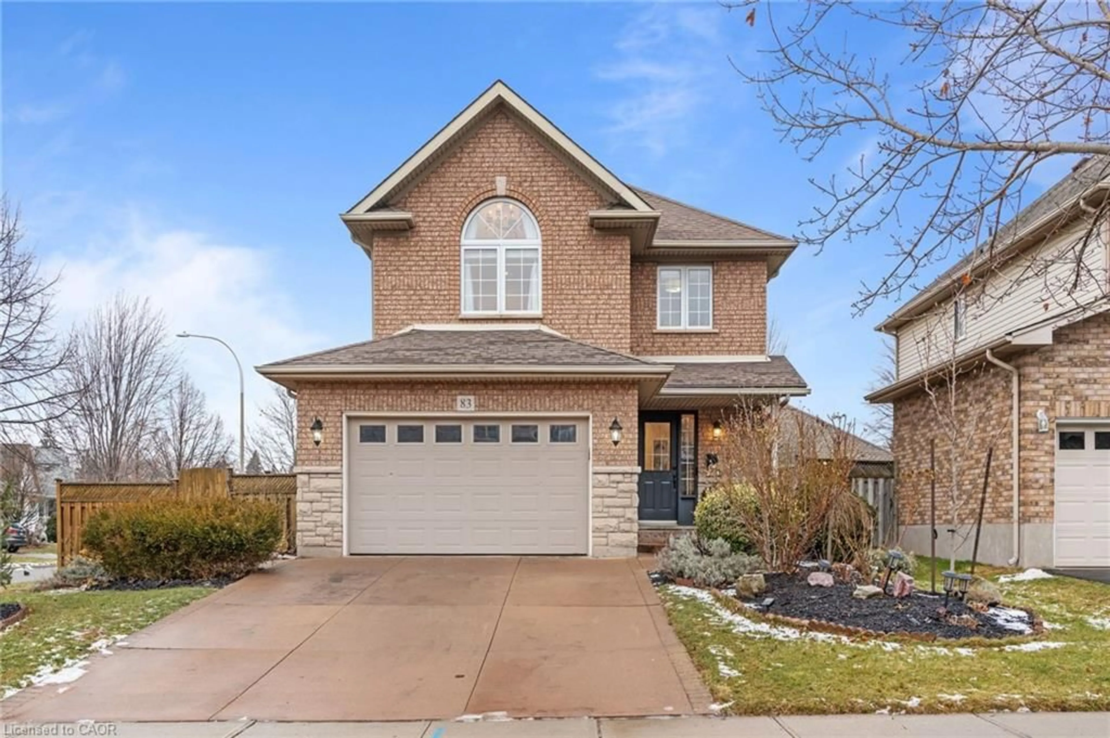 Home with brick exterior material, street for 83 Udell Way, Grimsby Ontario L3M 5K9