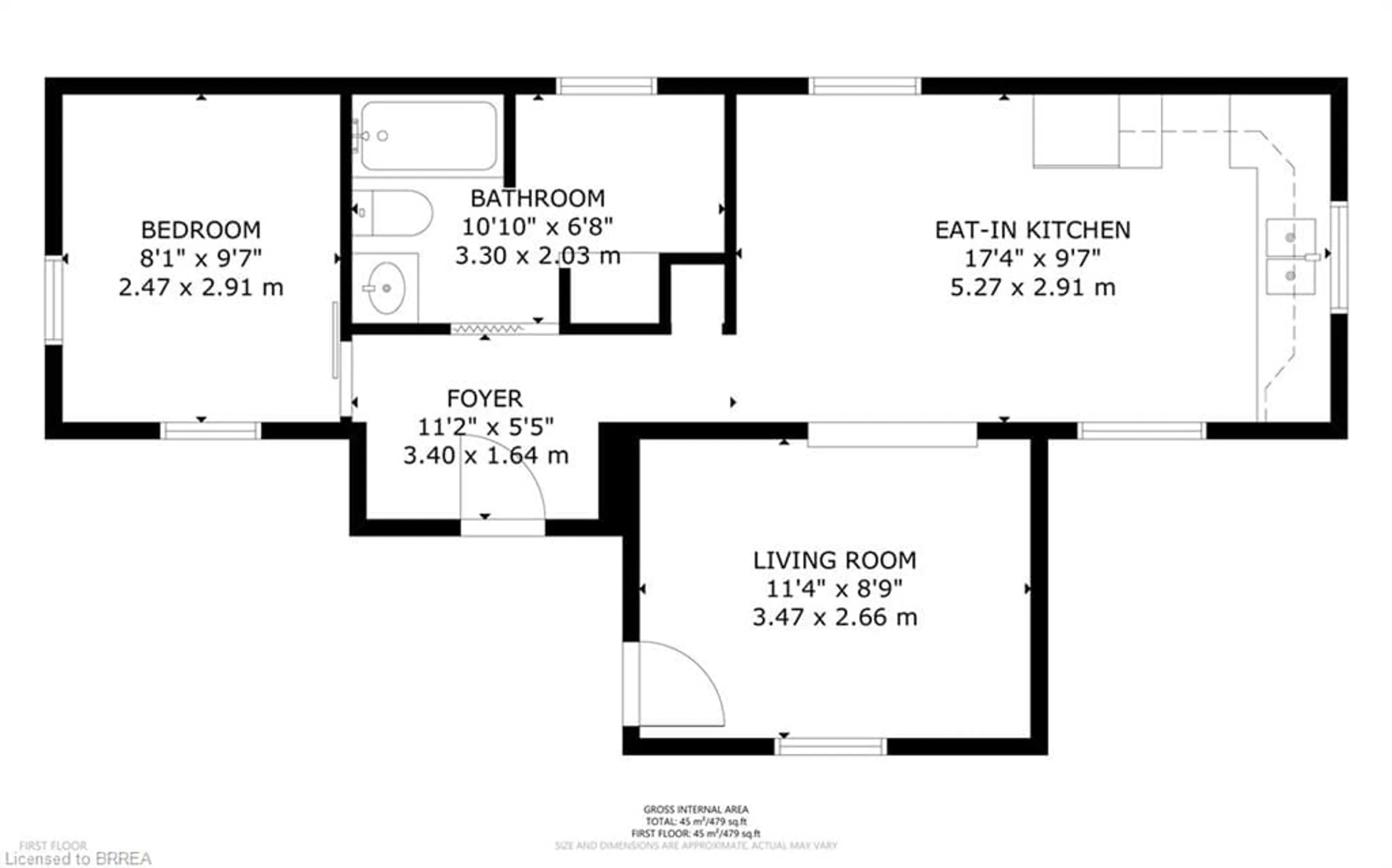 Floor plan for 99 Fourth Concession Rd #196, Burford Ontario N0E 1A0