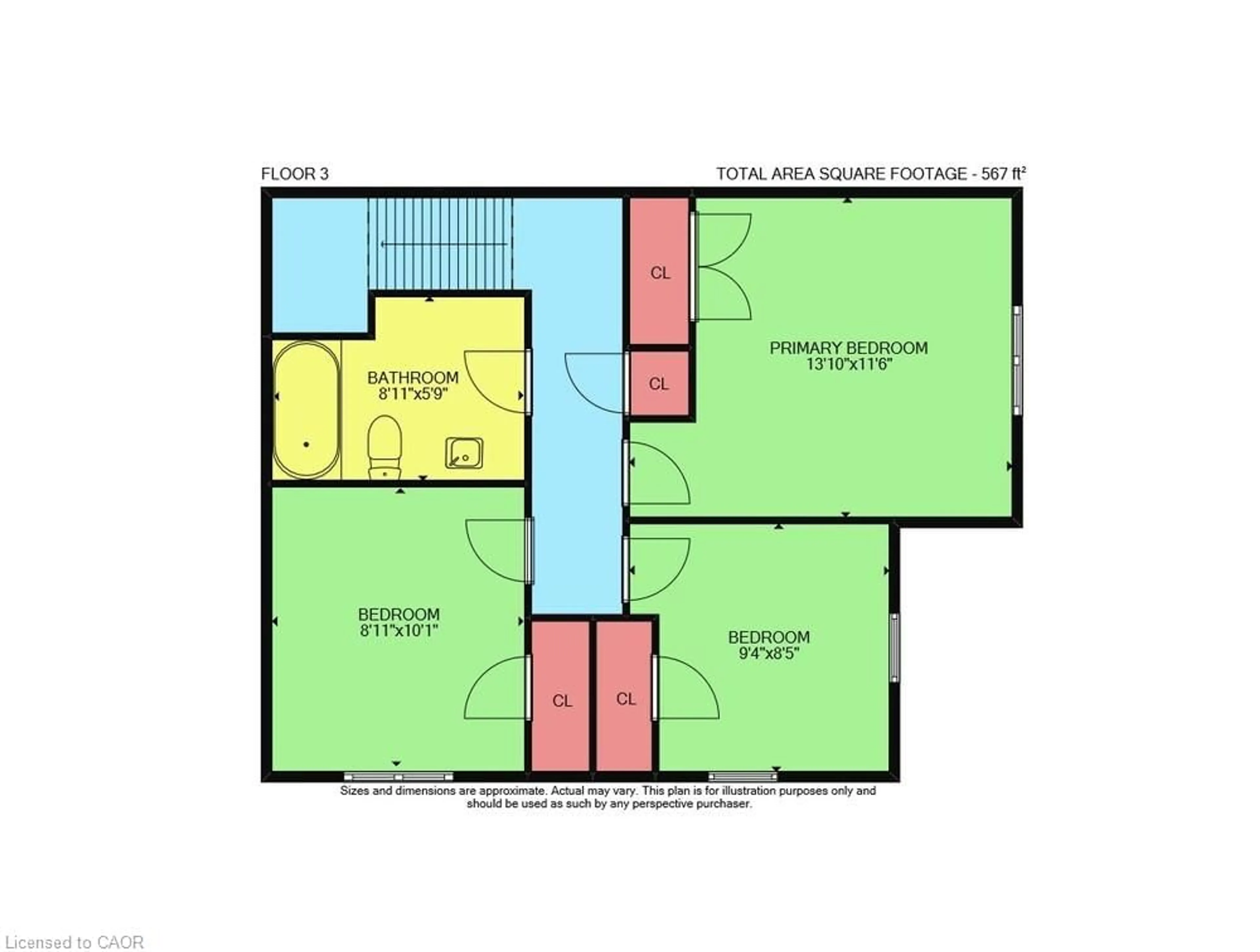 Floor plan for 515 Winston Rd #22, Grimsby Ontario L3M 0C8