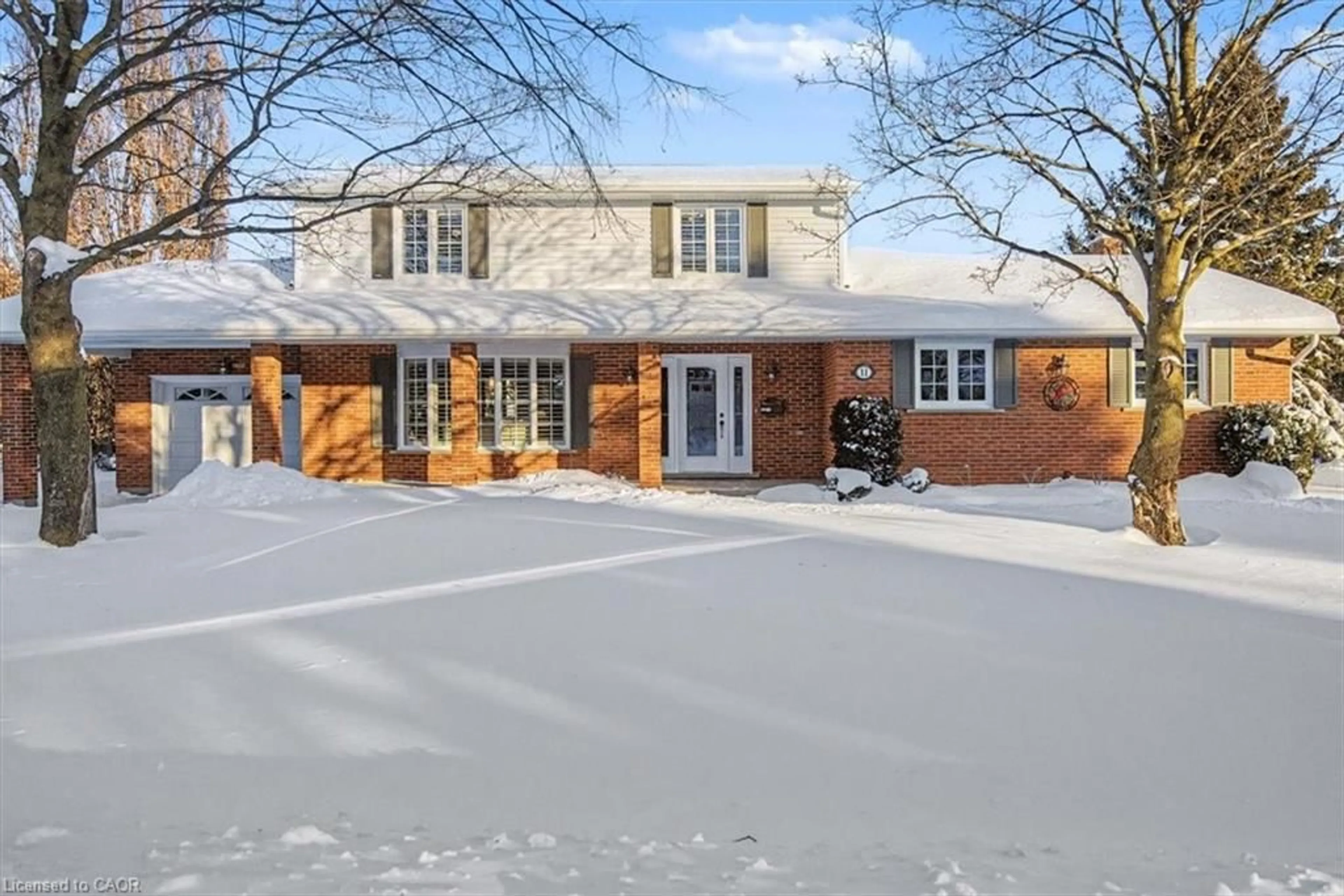 Home with brick exterior material, street for 11 Danube Dr, Heidelberg Ontario N0B 2M1