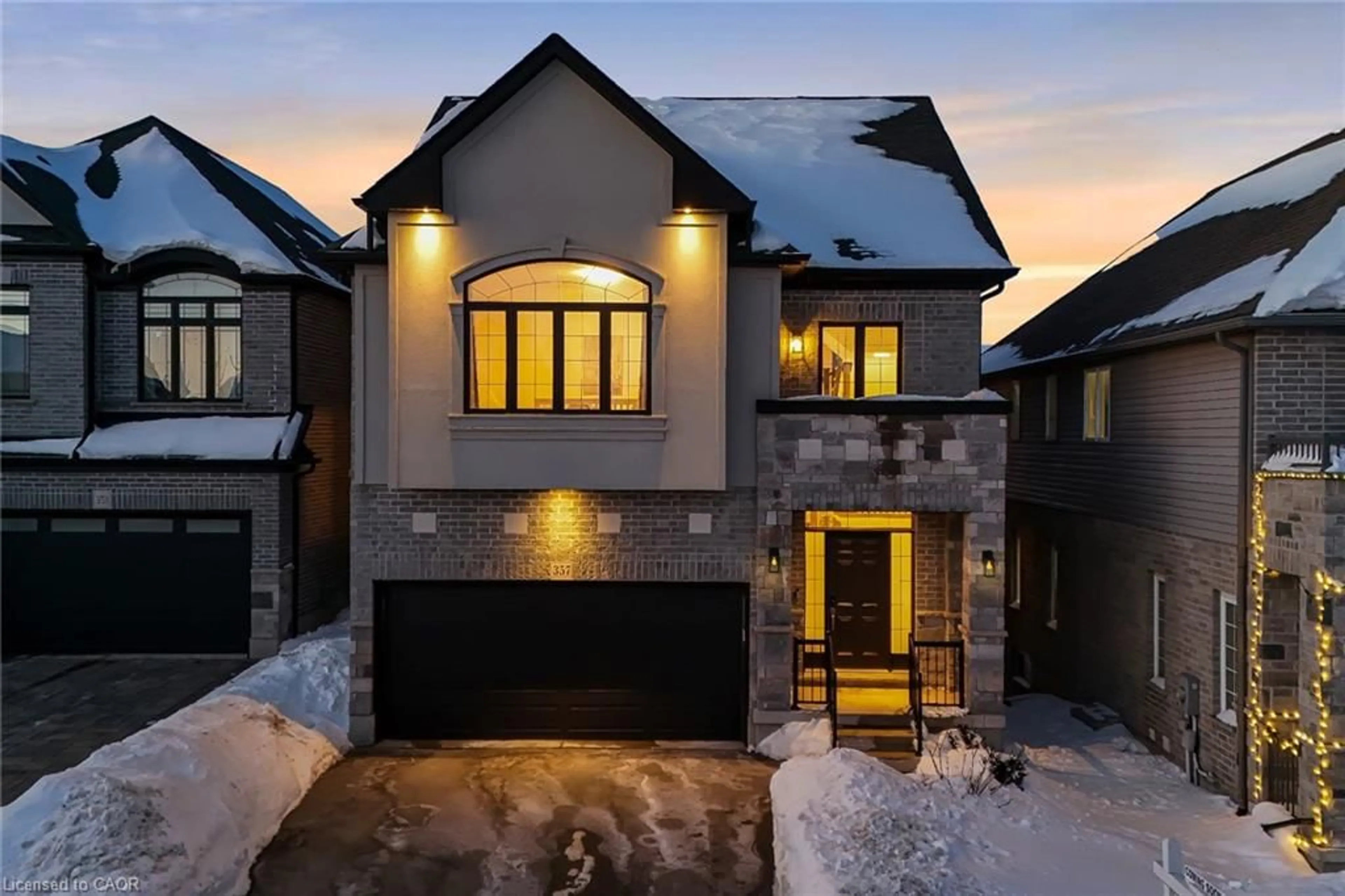 Home with brick exterior material, street for 357 Woodbine Ave, Kitchener Ontario N2R 0A9