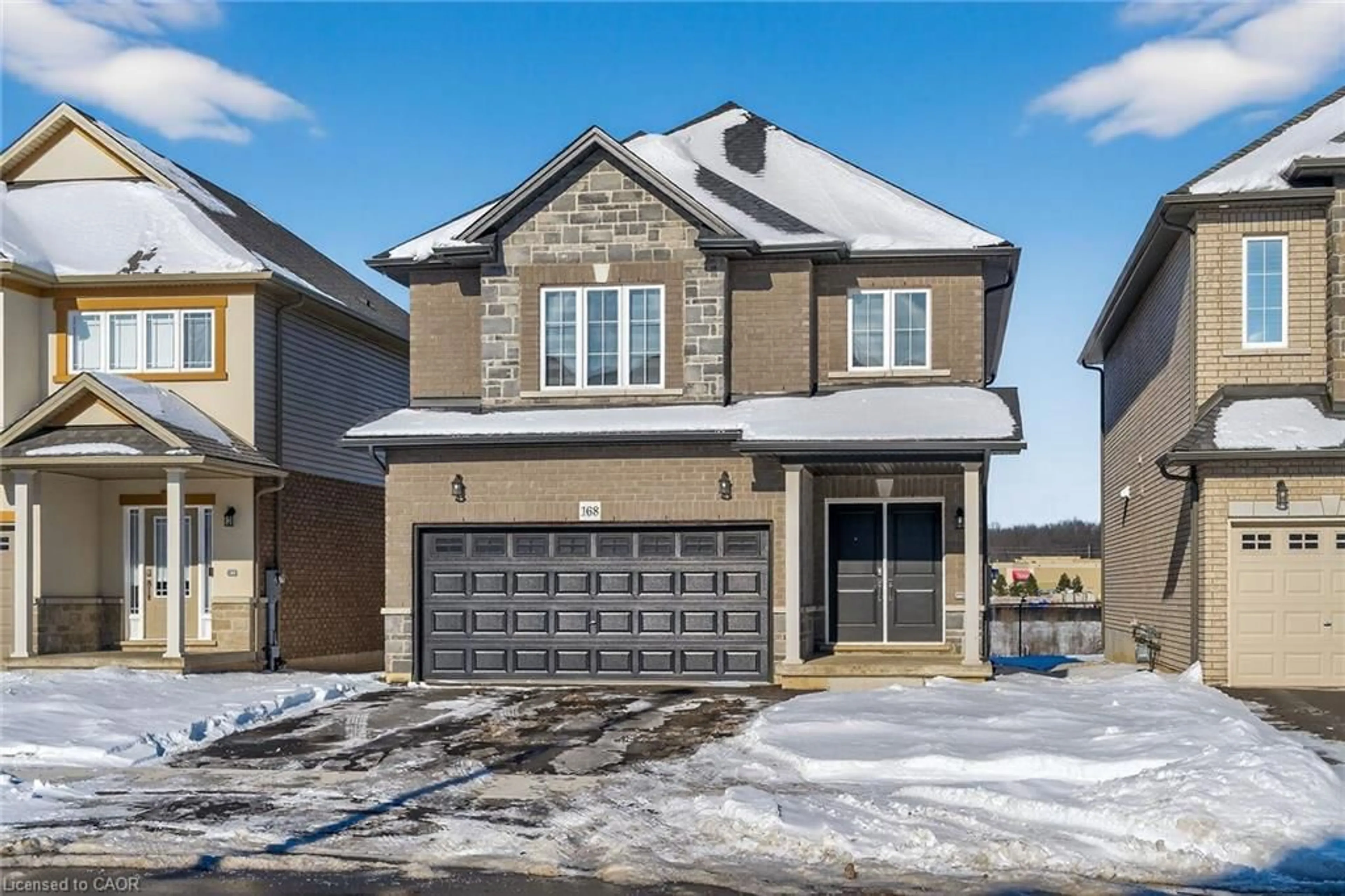 Home with brick exterior material, street for 168 Cittadella Blvd, Hannon Ontario L0R 1P0