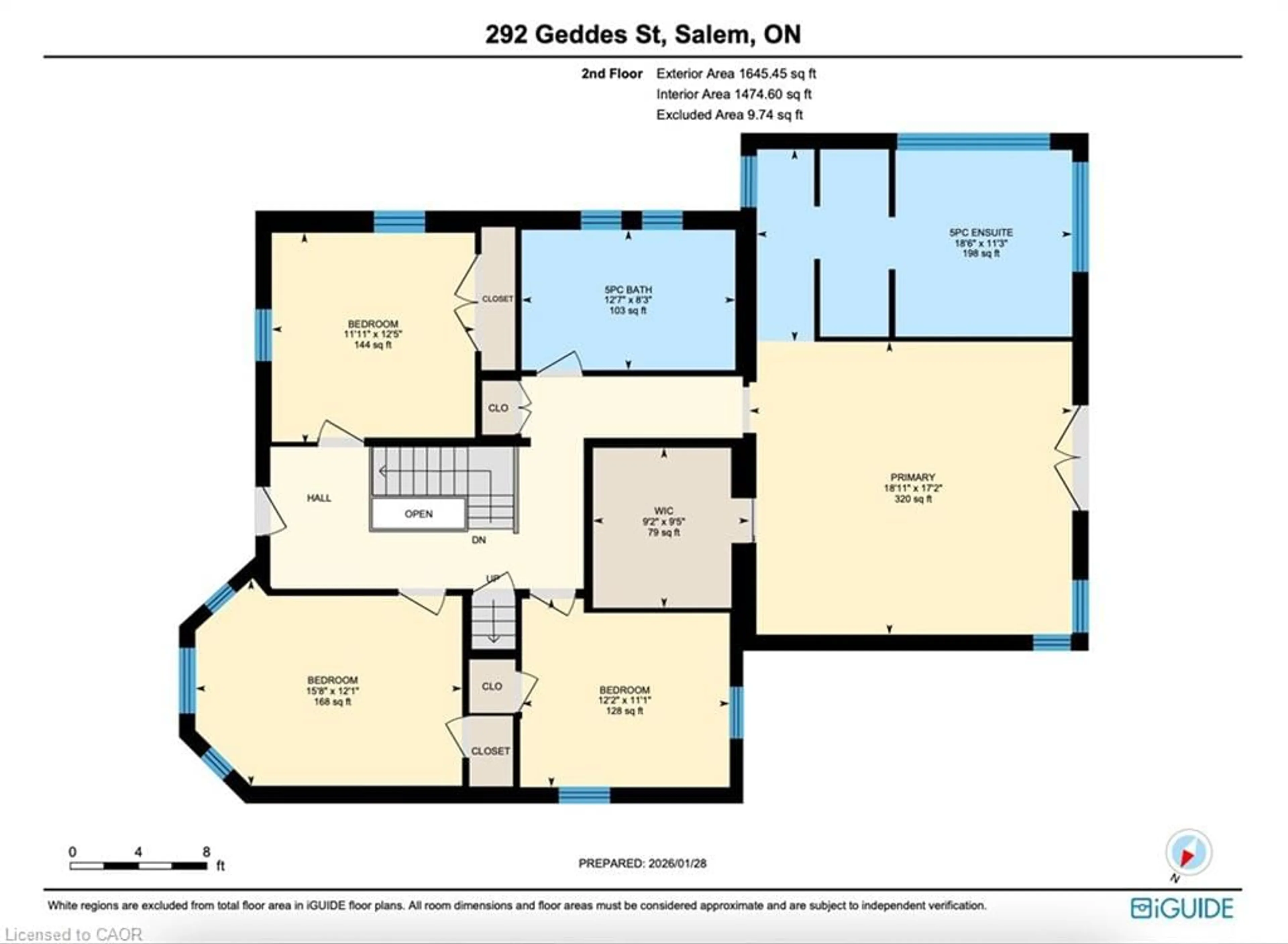 Floor plan for 292 Geddes St, Elora Ontario N0B 1S0