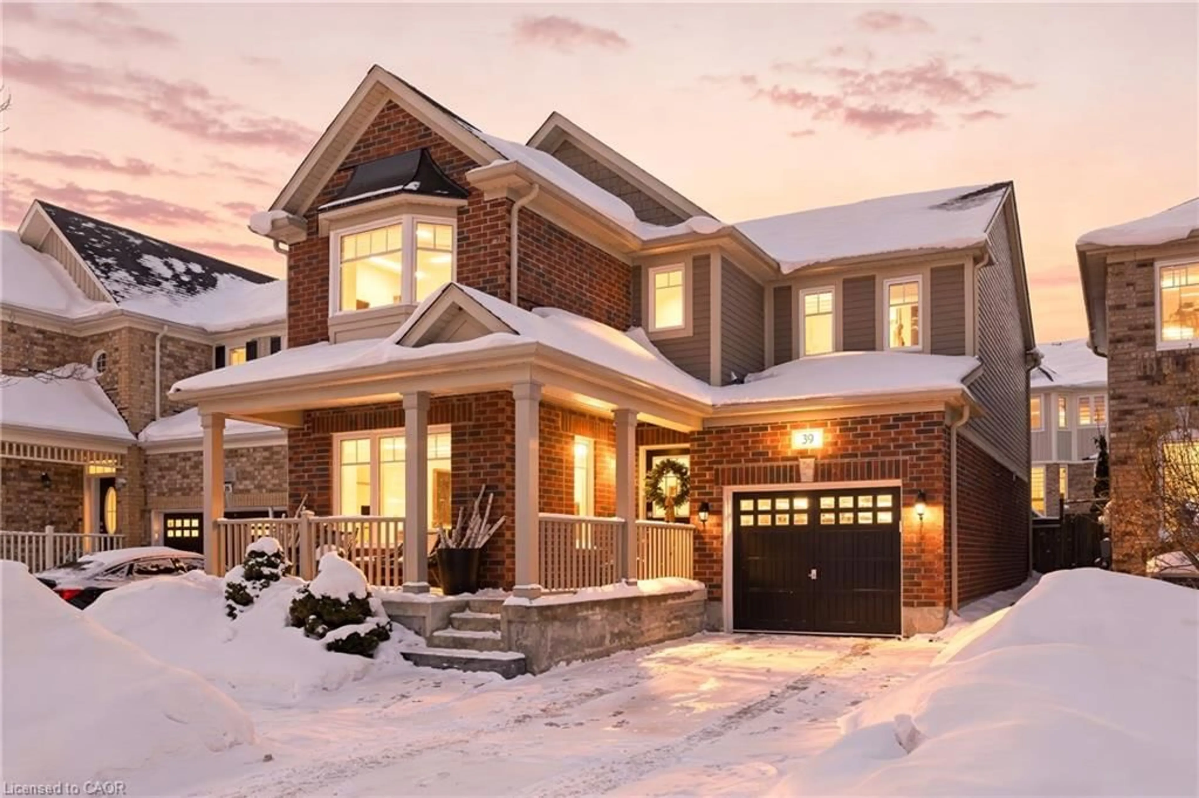 Home with brick exterior material, street for 39 Dalton Dr, Cambridge Ontario N3C 0E7