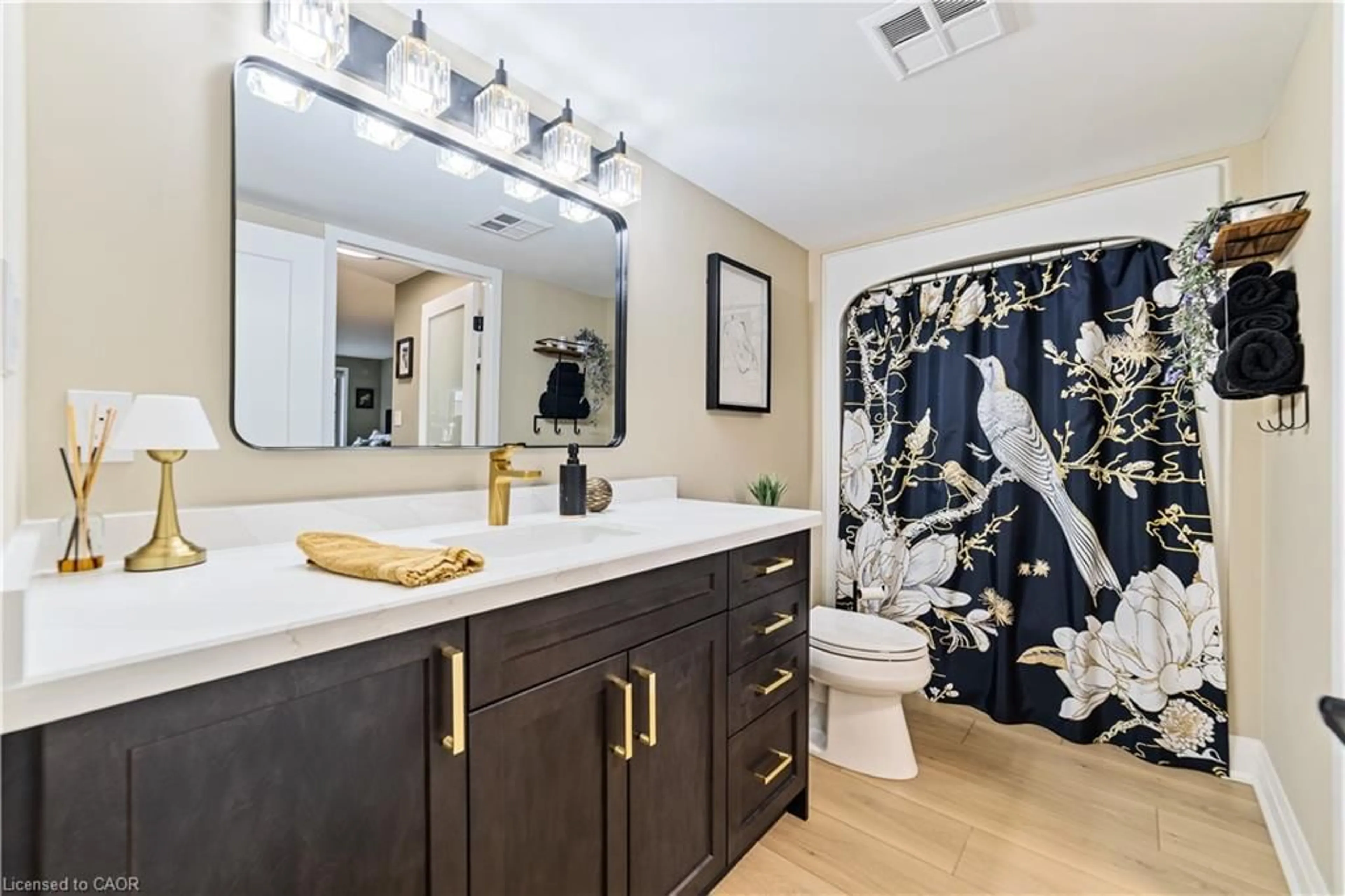 Contemporary bathroom, ceramic/tile floor for 216 Plains Rd #B403, Burlington Ontario L7T 4K9