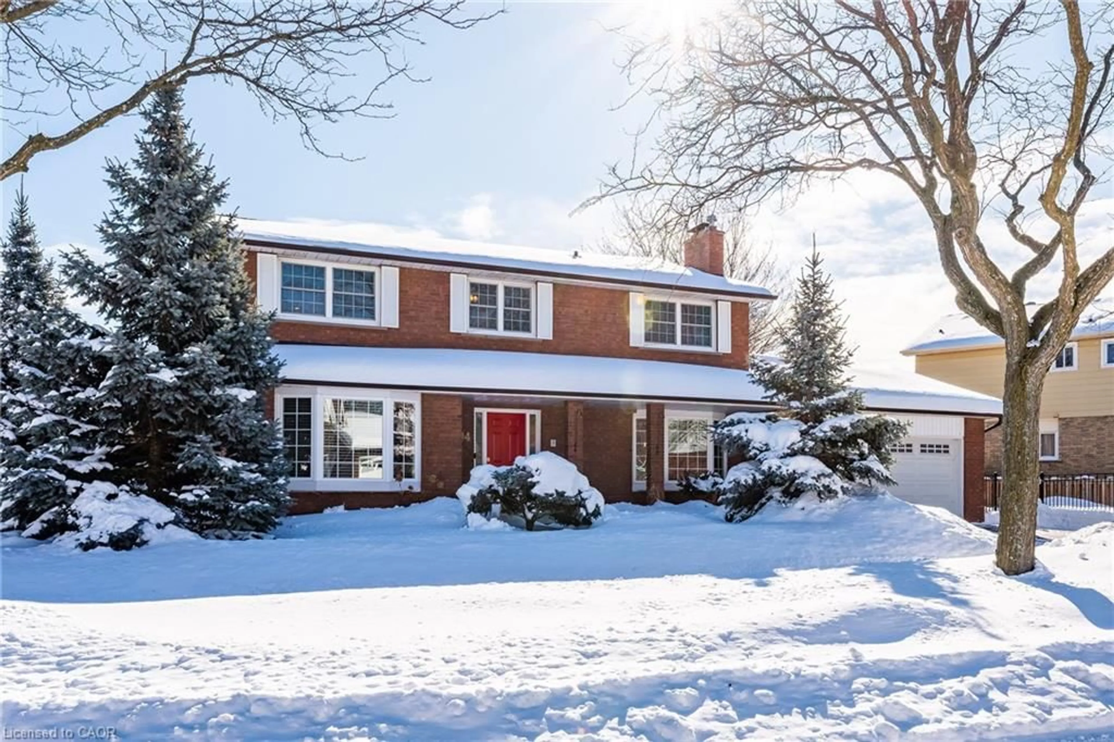 Home with brick exterior material, street for 1404 Kimberley Dr, Oakville Ontario L6H 2W6