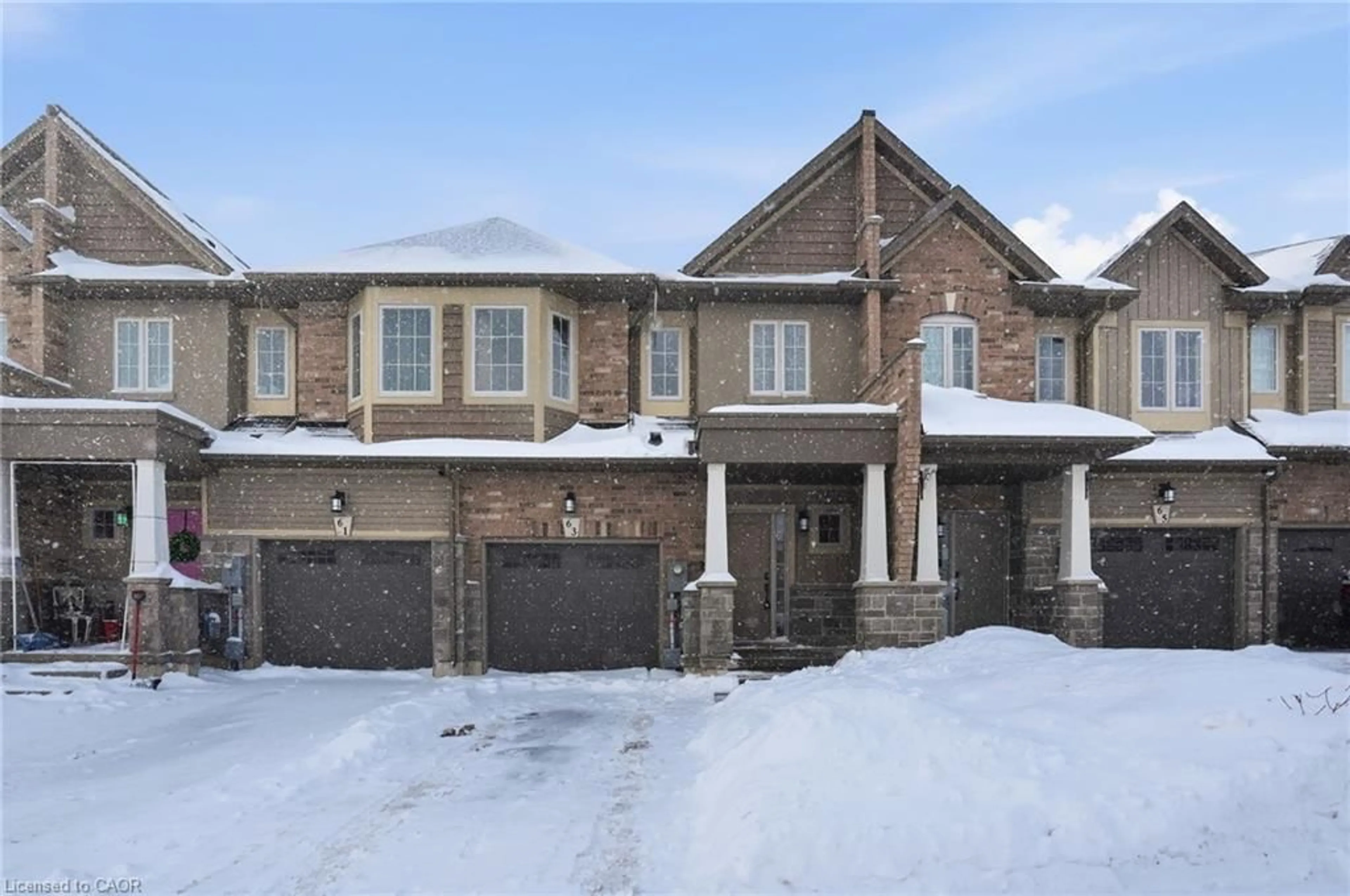 Home with brick exterior material, street for 63 Dennis Dr, Smithville Ontario L0R 2A0