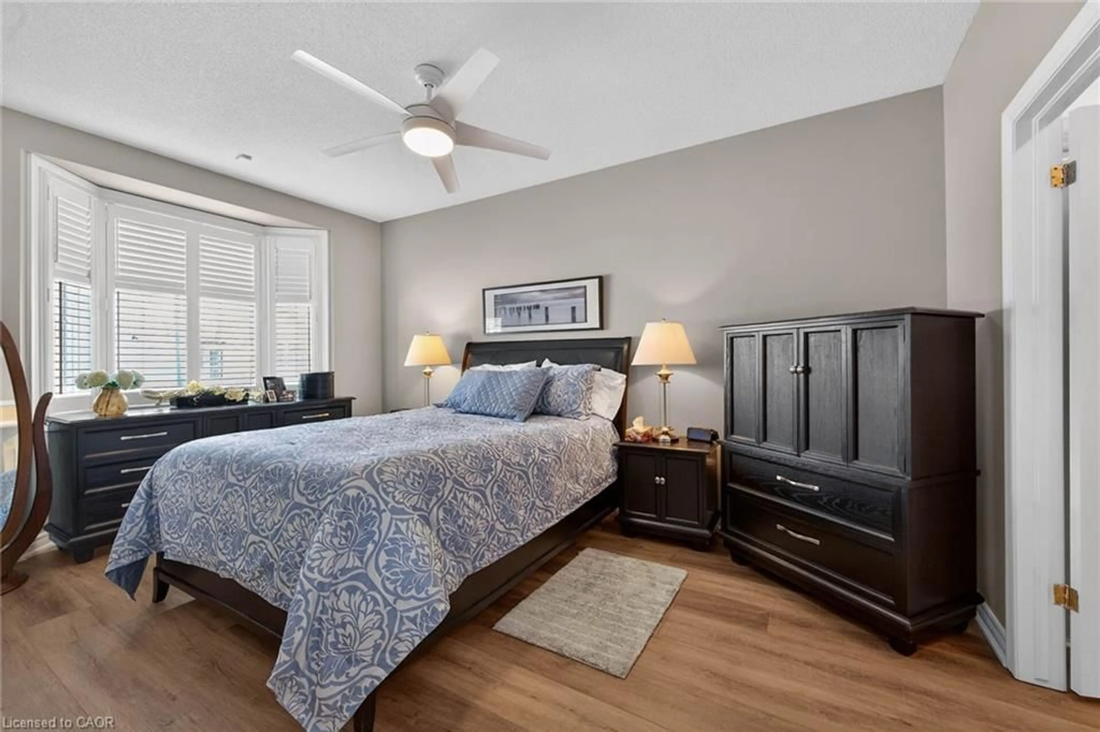 Bedroom with bed, unknown for 57 Bluelagoon Dr, Mount Hope Ontario L0R 1W0