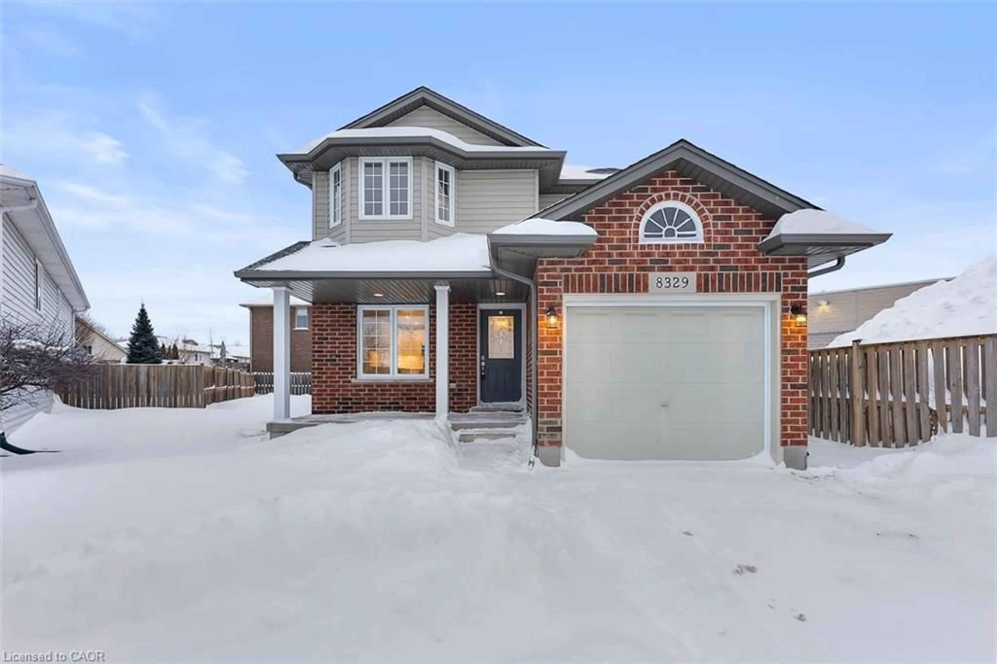 Home with brick exterior material, street for 8329 Atack Crt, Niagara Falls Ontario L2H 3N4