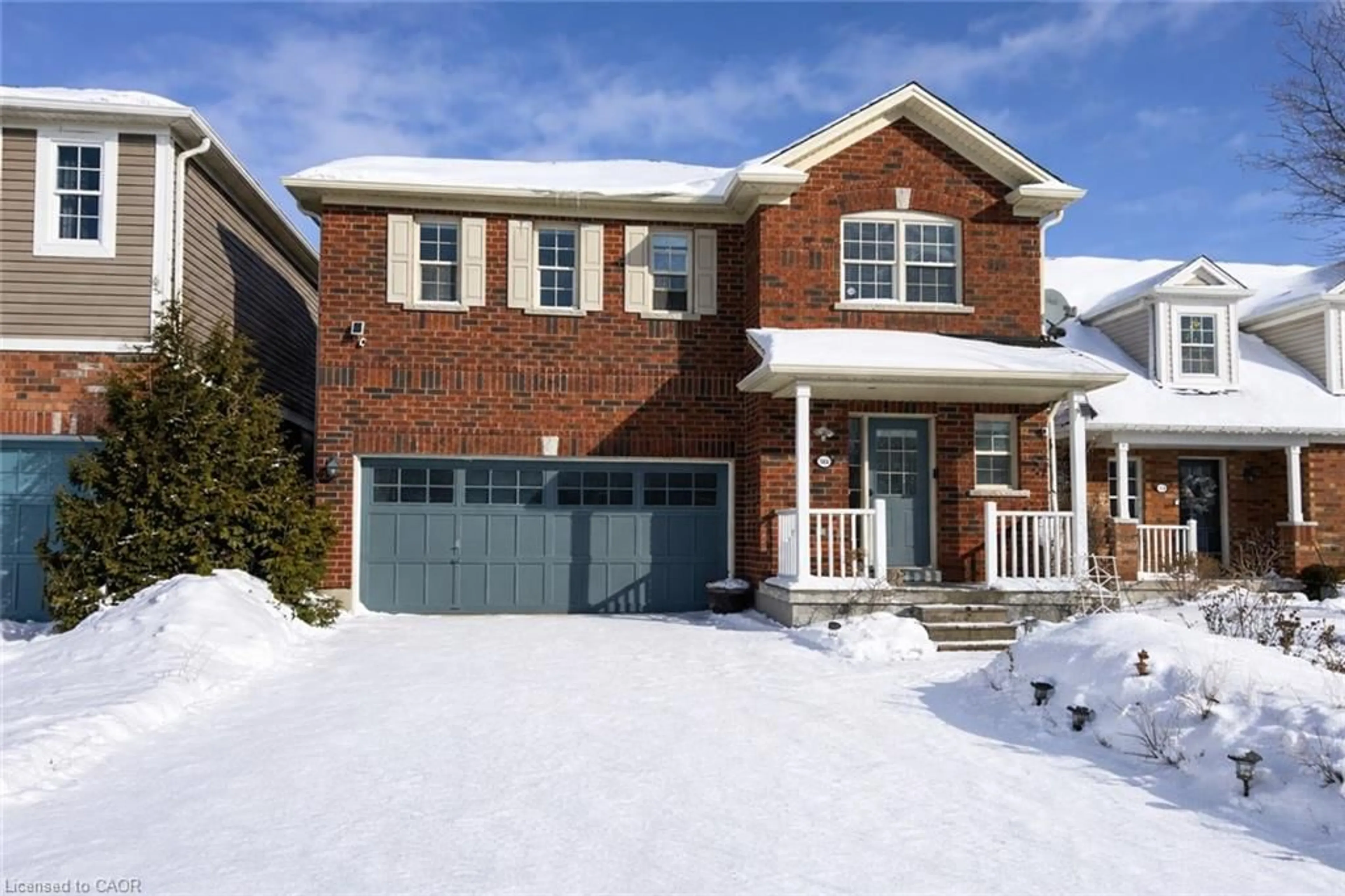 Home with brick exterior material, street for 106 Voyager Pass, Hamilton Ontario L0R 1C0