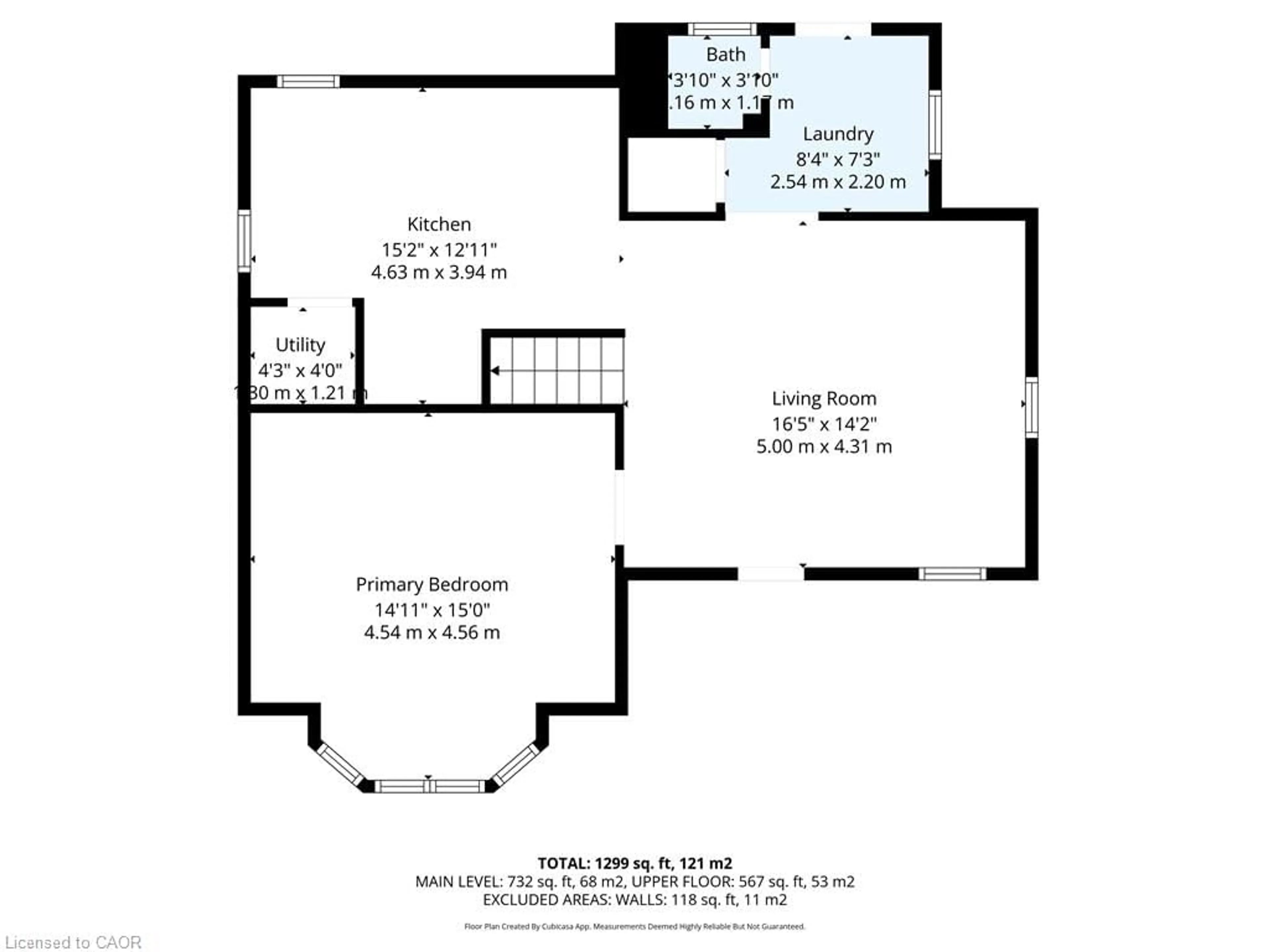 Floor plan for 43 Main St, Hagersville Ontario N0A 1H0