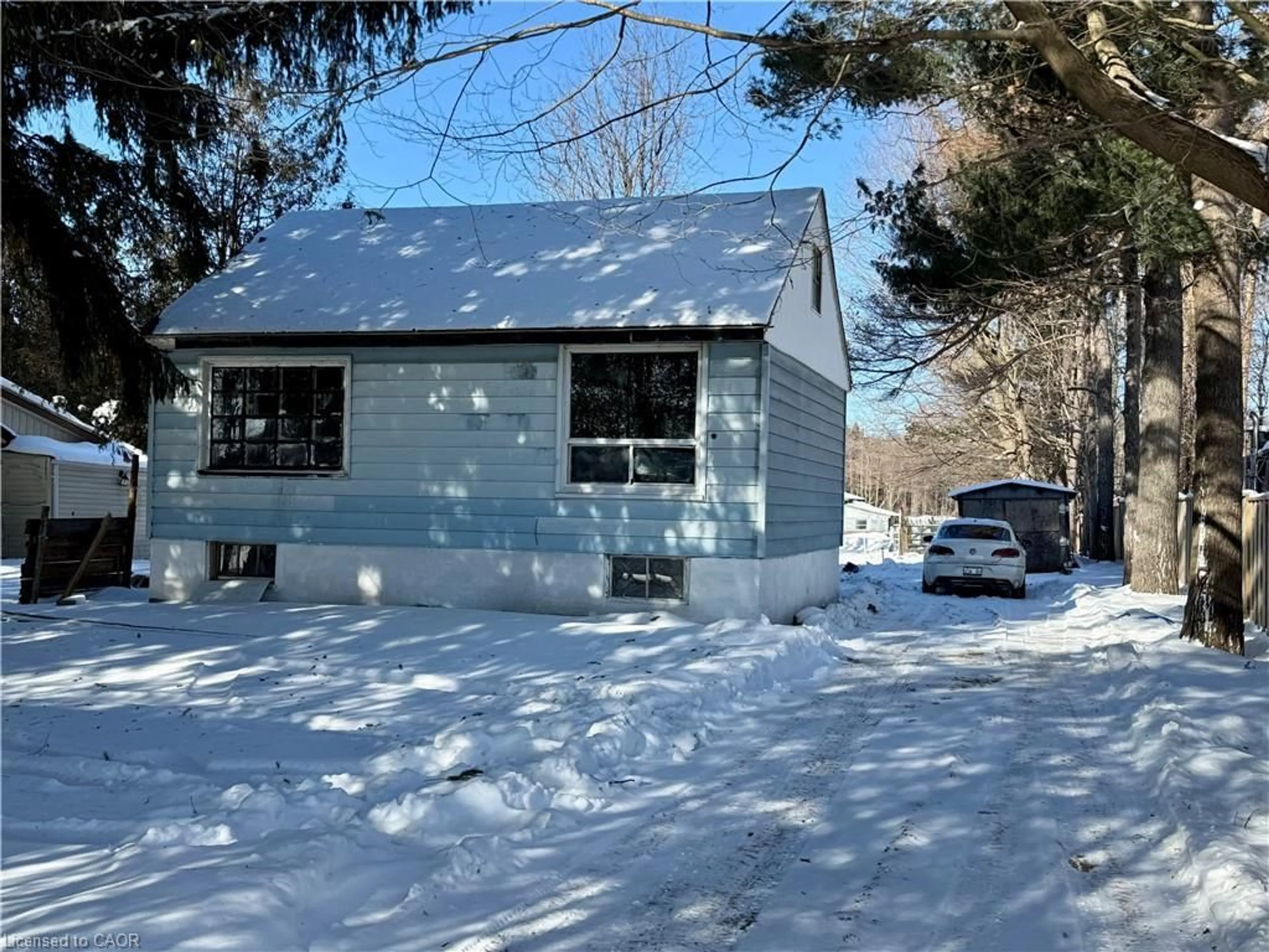 A pic from outside/outdoor area/front of a property/back of a property/a pic from drone, street for 69 Cultus Rd, Clear Creek Ontario N0E 1C0