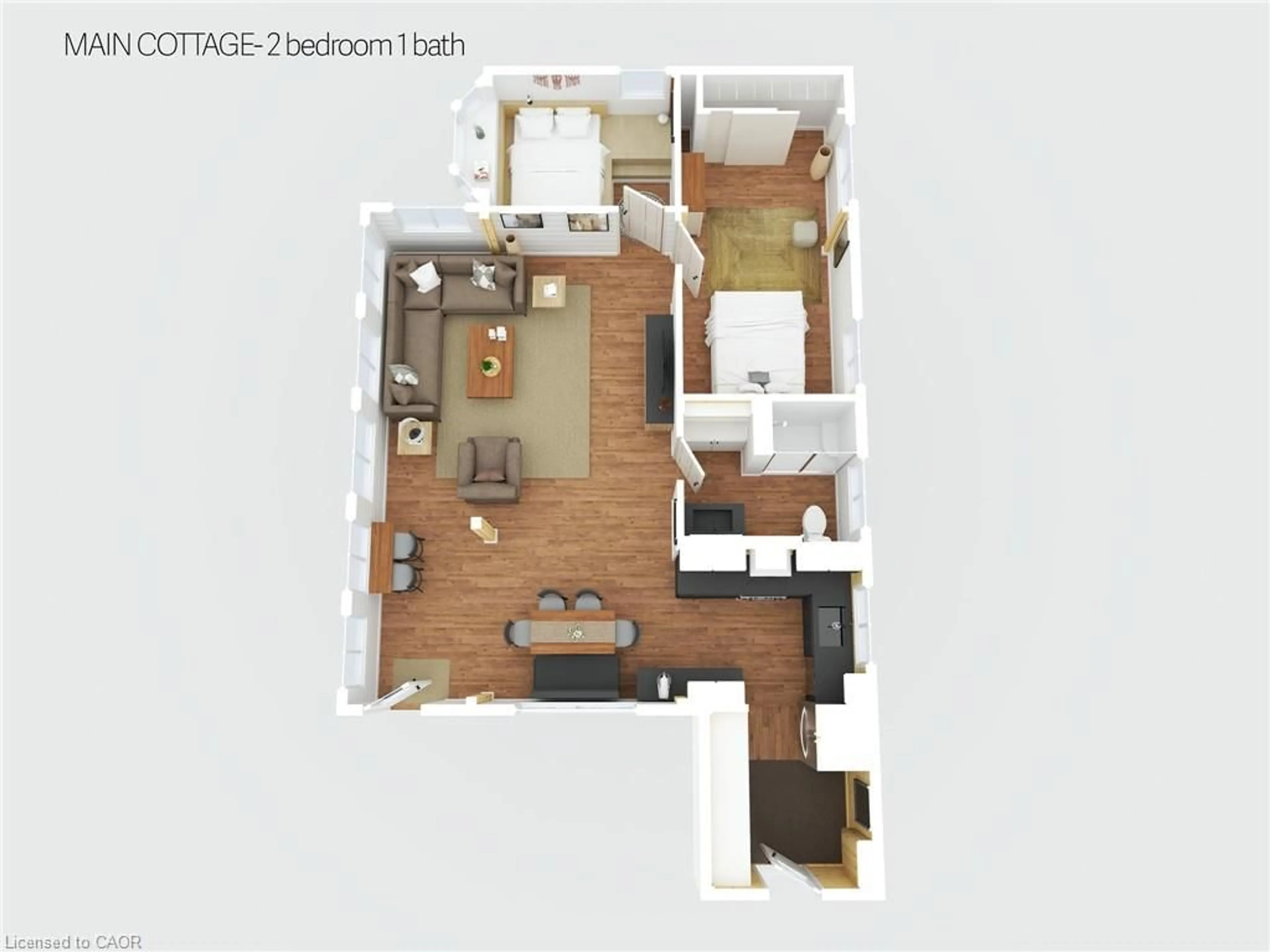 Floor plan for 1355 Bellwood Acres Rd, Dorset Ontario P0B 1A0