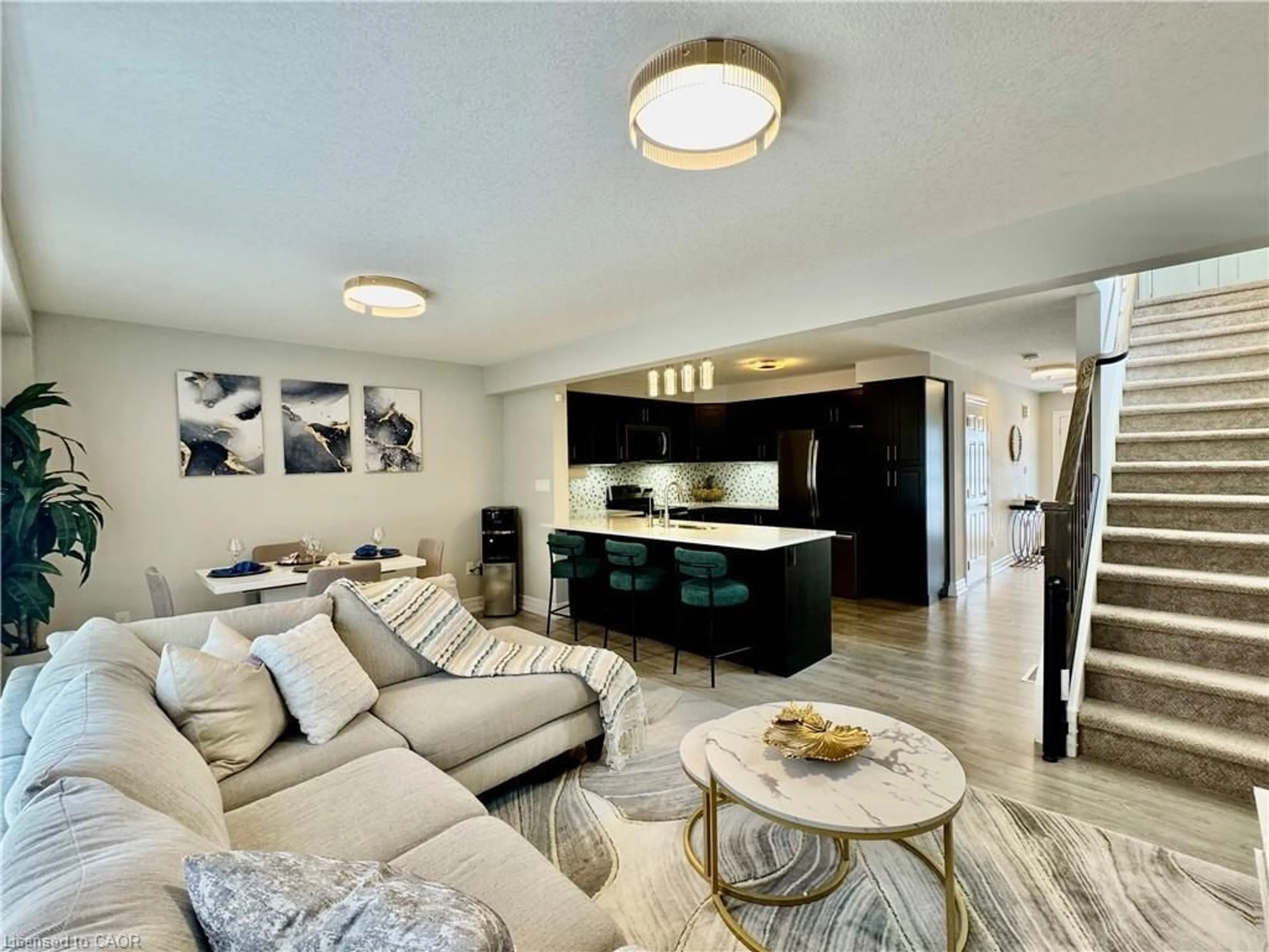 Living room with furniture, unknown for 91 Nieson St, Cambridge Ontario N1R 0B9