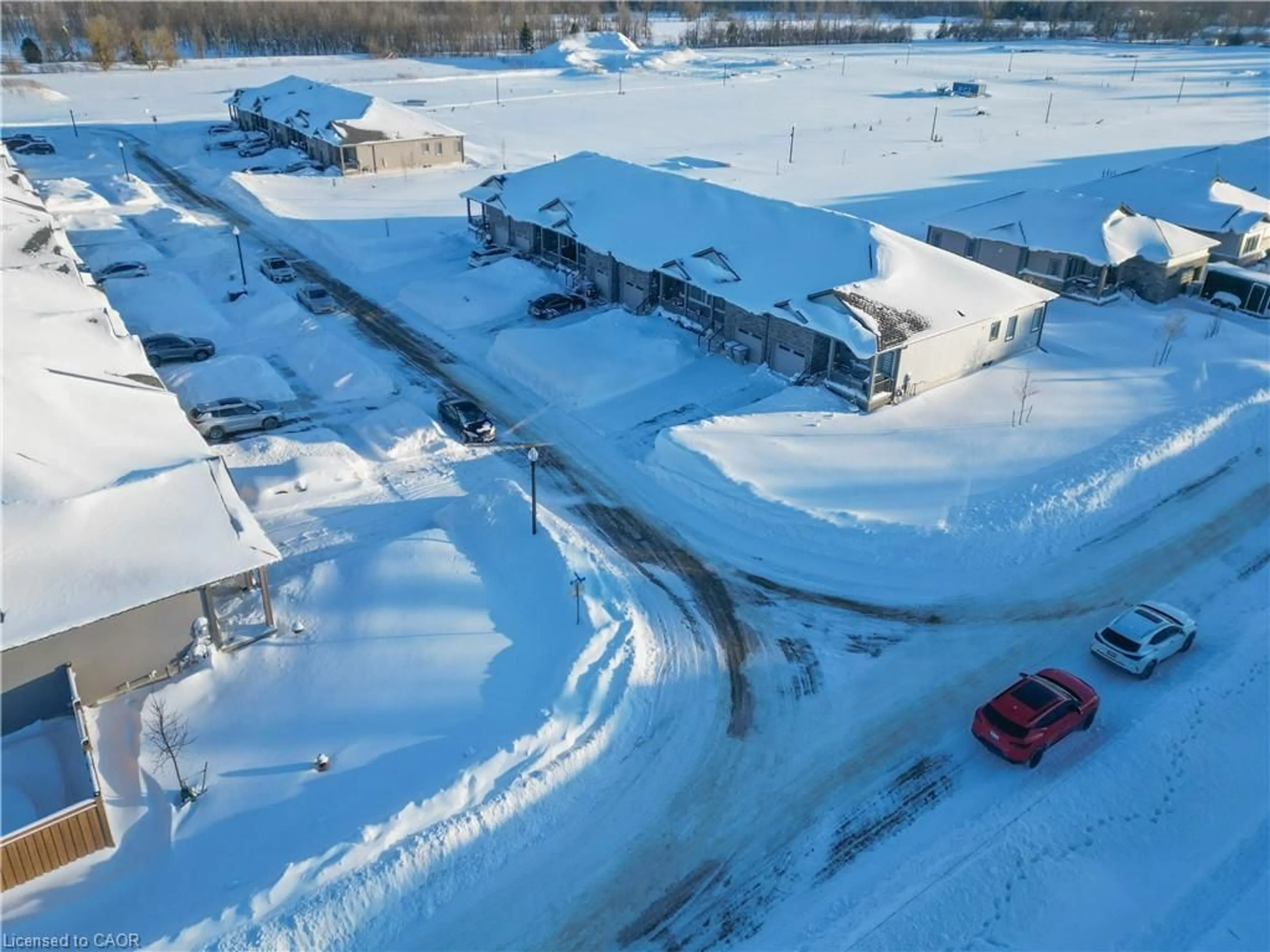 A pic from outside/outdoor area/front of a property/back of a property/a pic from drone, street for 107 Cheryl Ave, Atwood Ontario N0G 1B0
