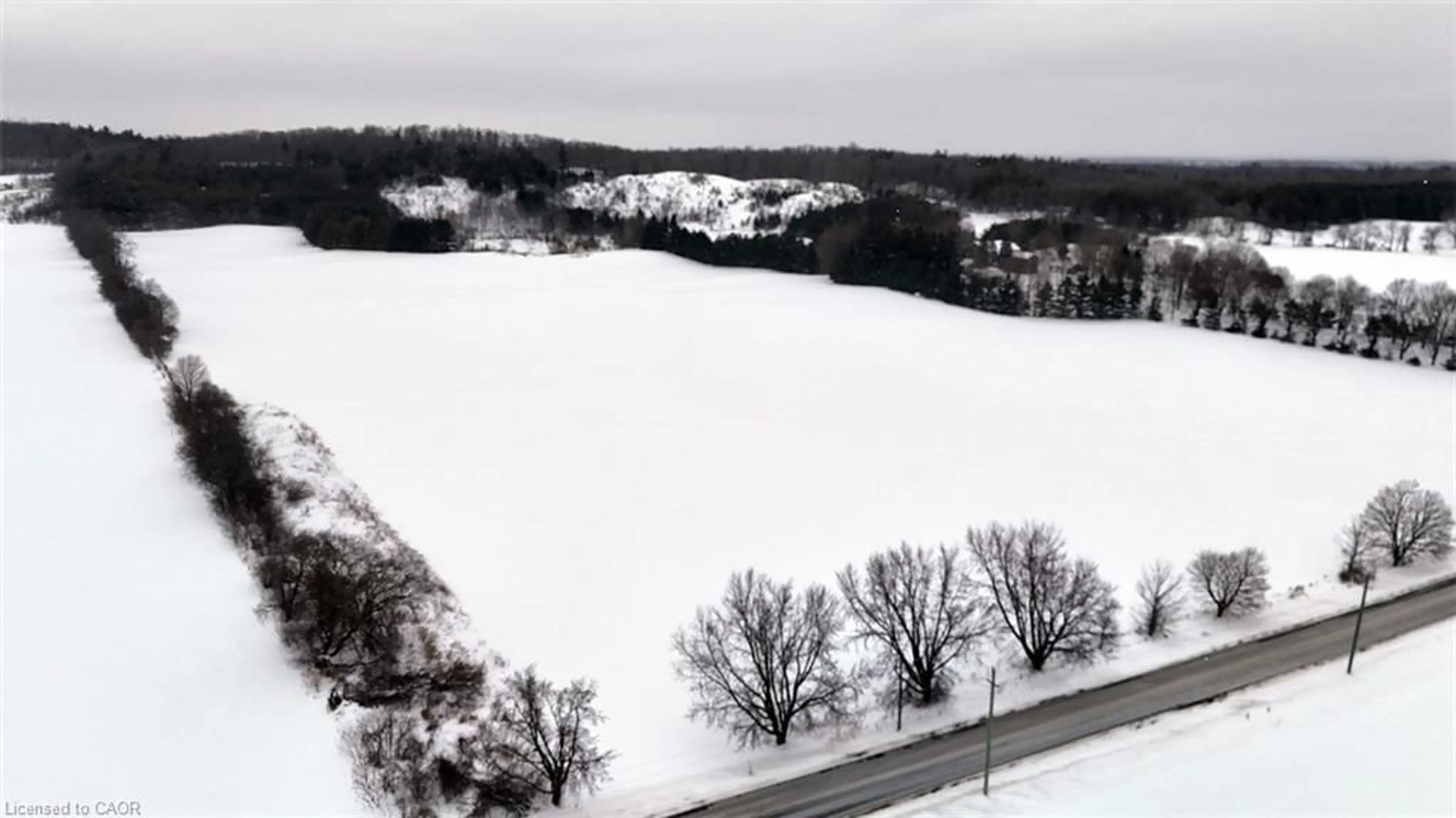 A pic from outside/outdoor area/front of a property/back of a property/a pic from drone, mountain view for 1530 Greenfield Rd #Lot A, Cambridge Ontario N1R 5S5