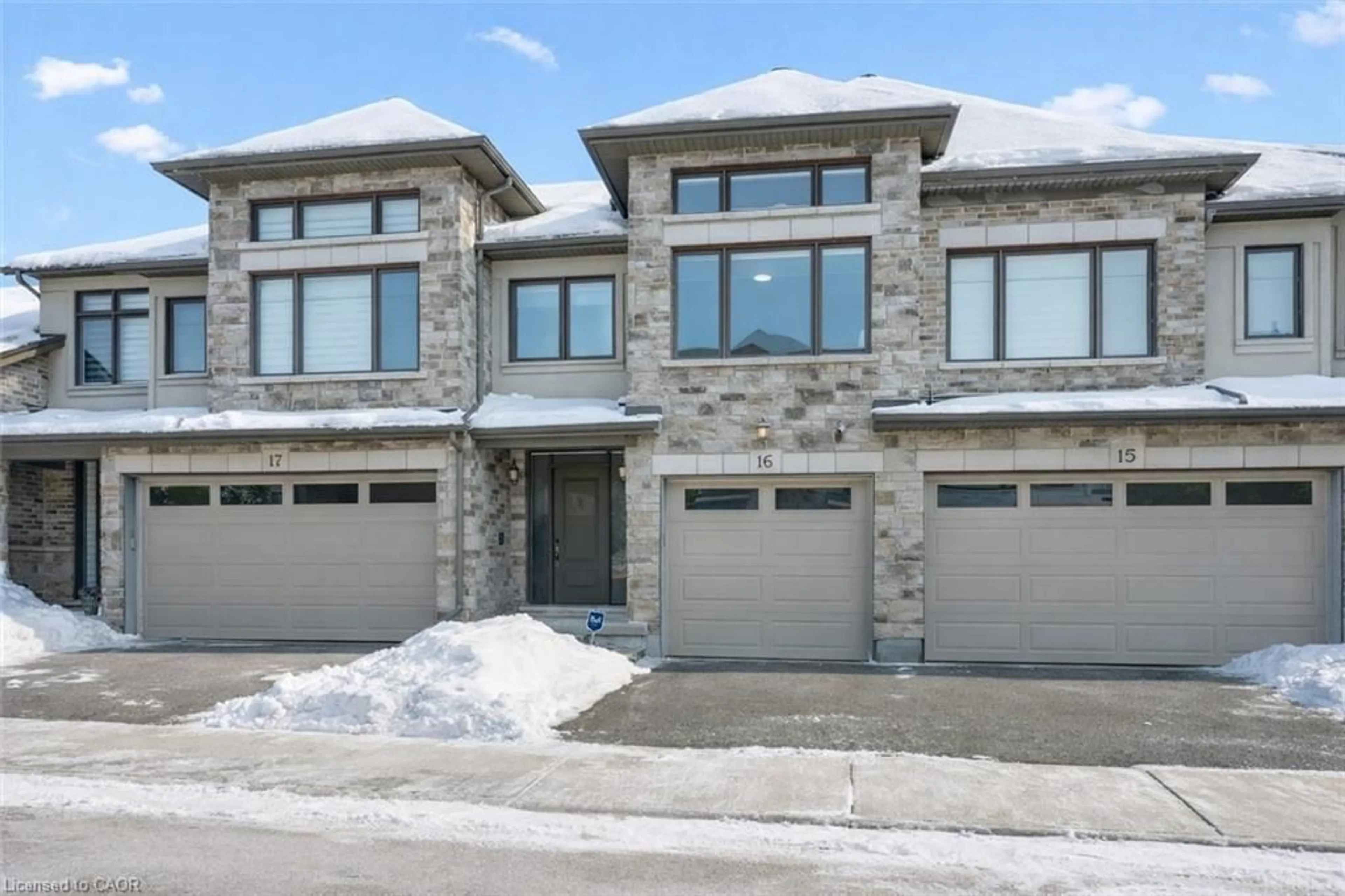 Home with brick exterior material, street for 271 Grey Silo Rd #16, Waterloo Ontario N2K 0B9