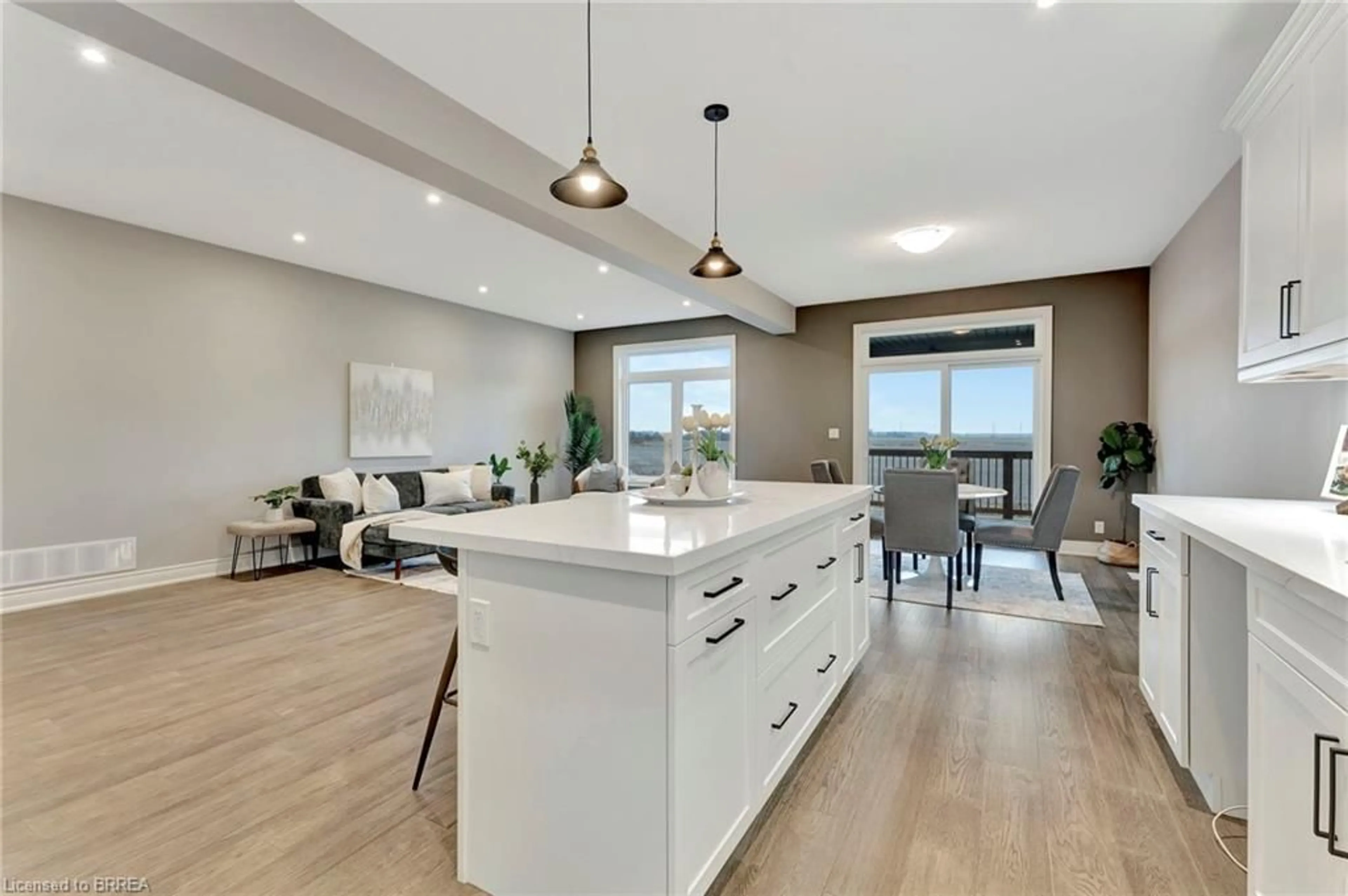 Open concept kitchen, unknown for 247 Lafayette St, Jarvis Ontario N0A 1J0