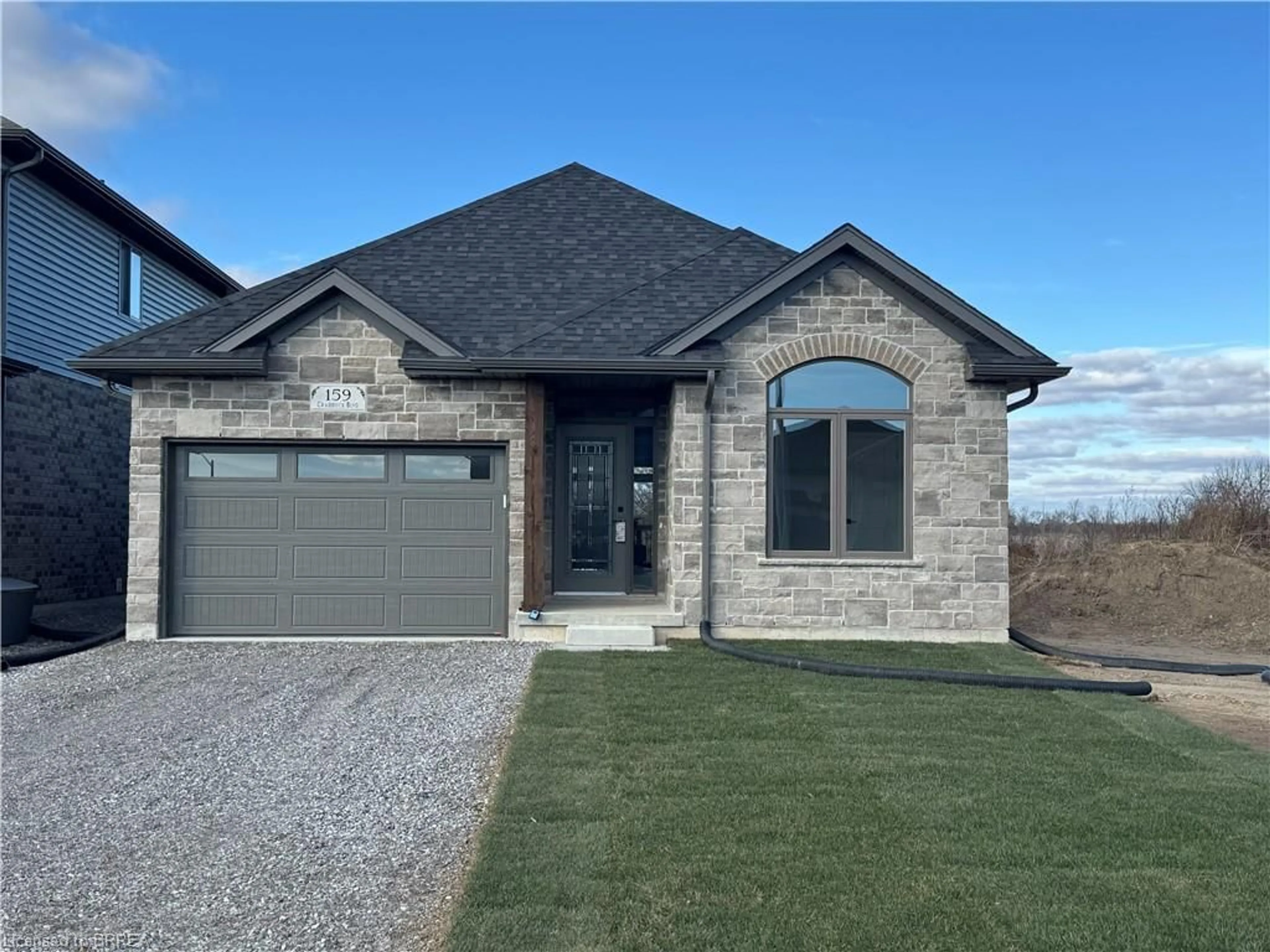 Home with brick exterior material, street for 159 Craddock Blvd, Jarvis Ontario N0A 1J0