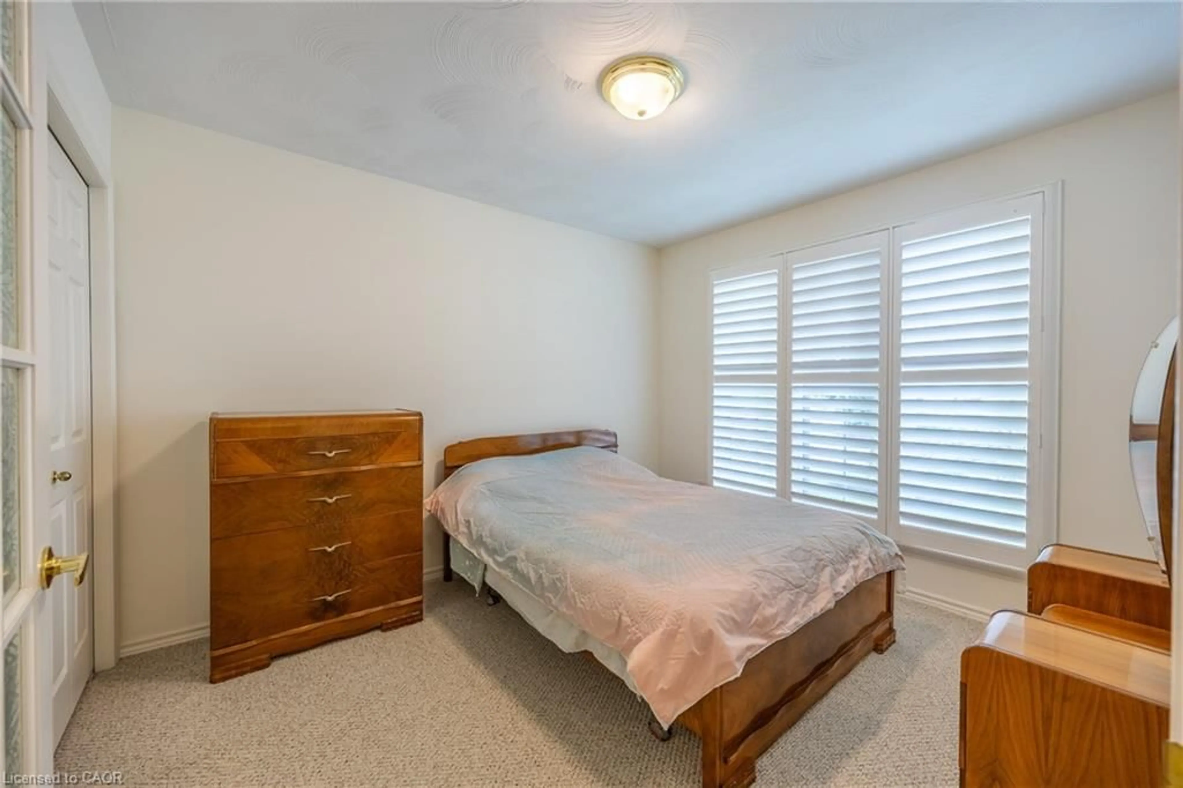Bedroom with bed, unknown for 74 Wilson Ave #6, Delhi Ontario N4B 3E7