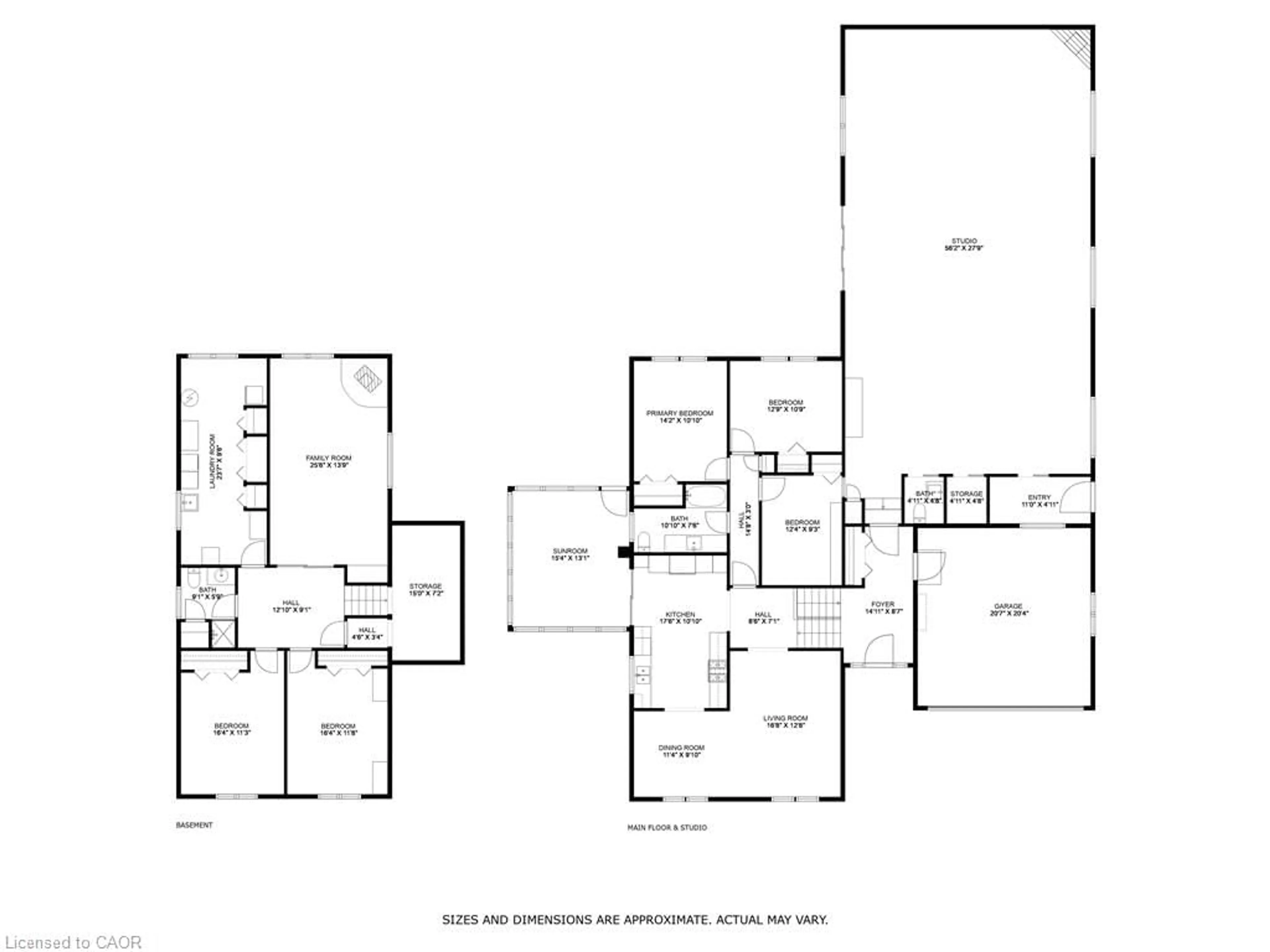 Floor plan for 235 11th Concession Rd, Freelton Ontario L8B 1H7