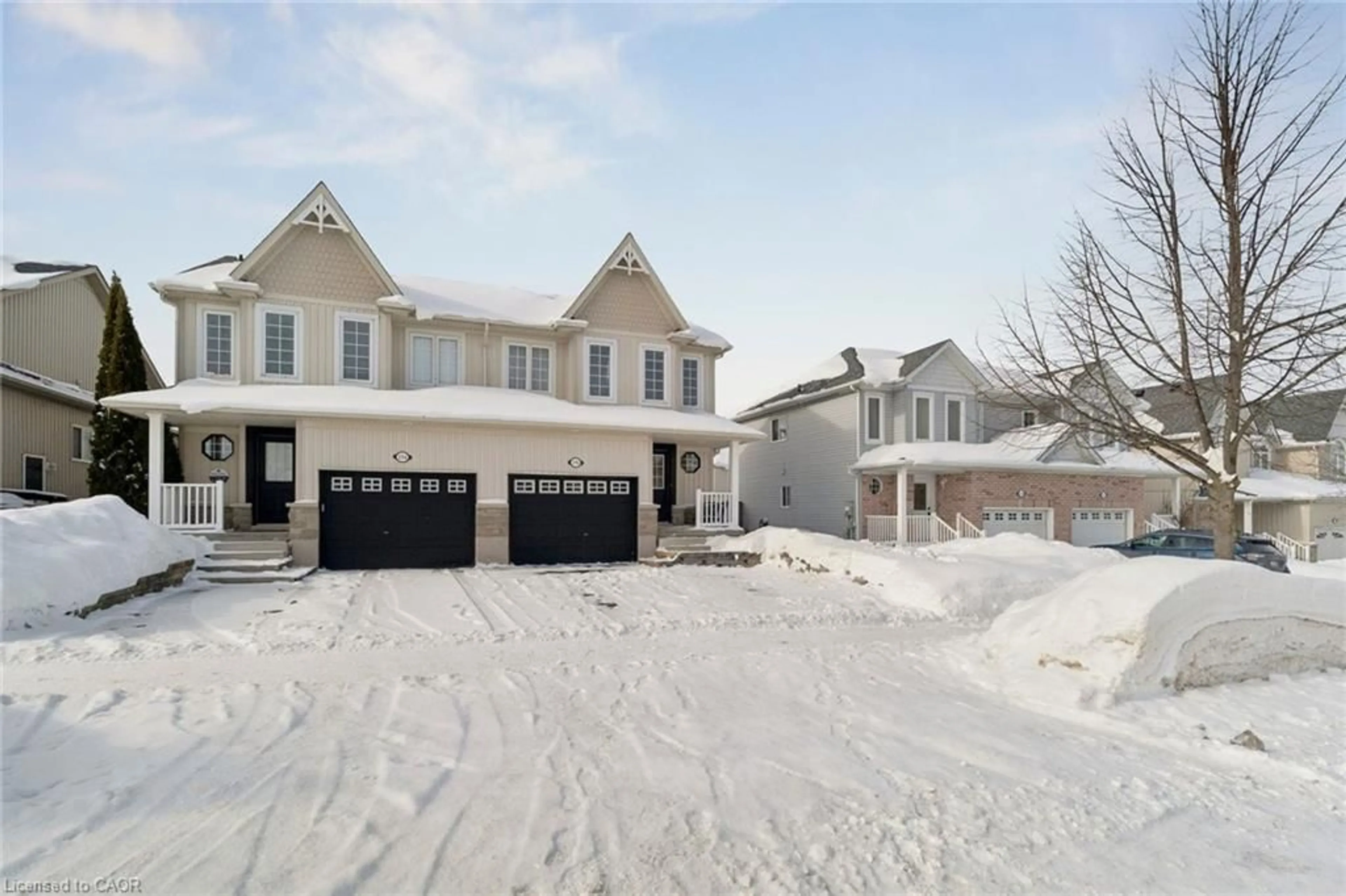 A pic from outside/outdoor area/front of a property/back of a property/a pic from drone, street for 150 Marion St, Shelburne Ontario L9V 3C1