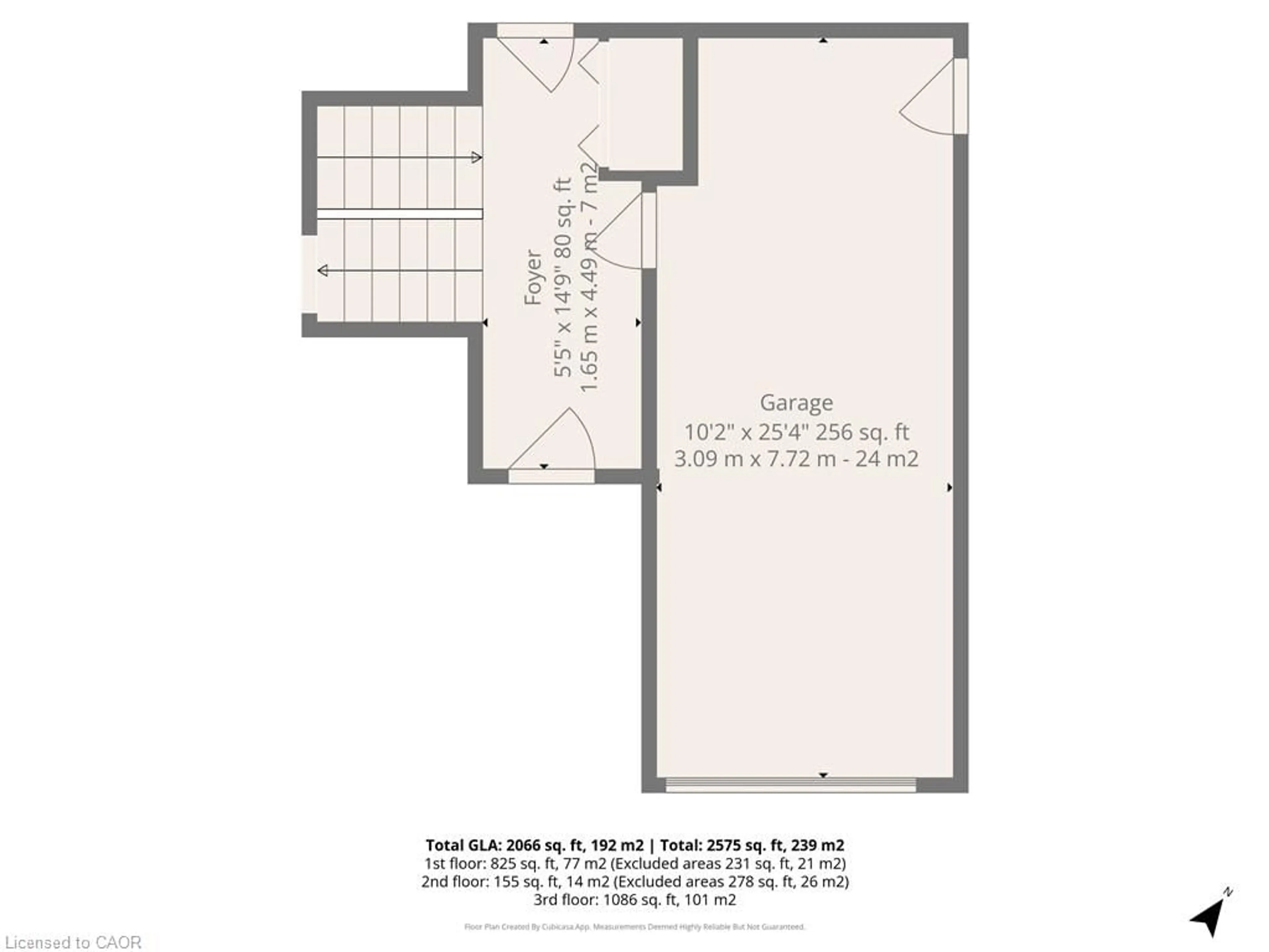 Floor plan for 13 Churchill Cir, Simcoe Ontario N3Y 4Z4