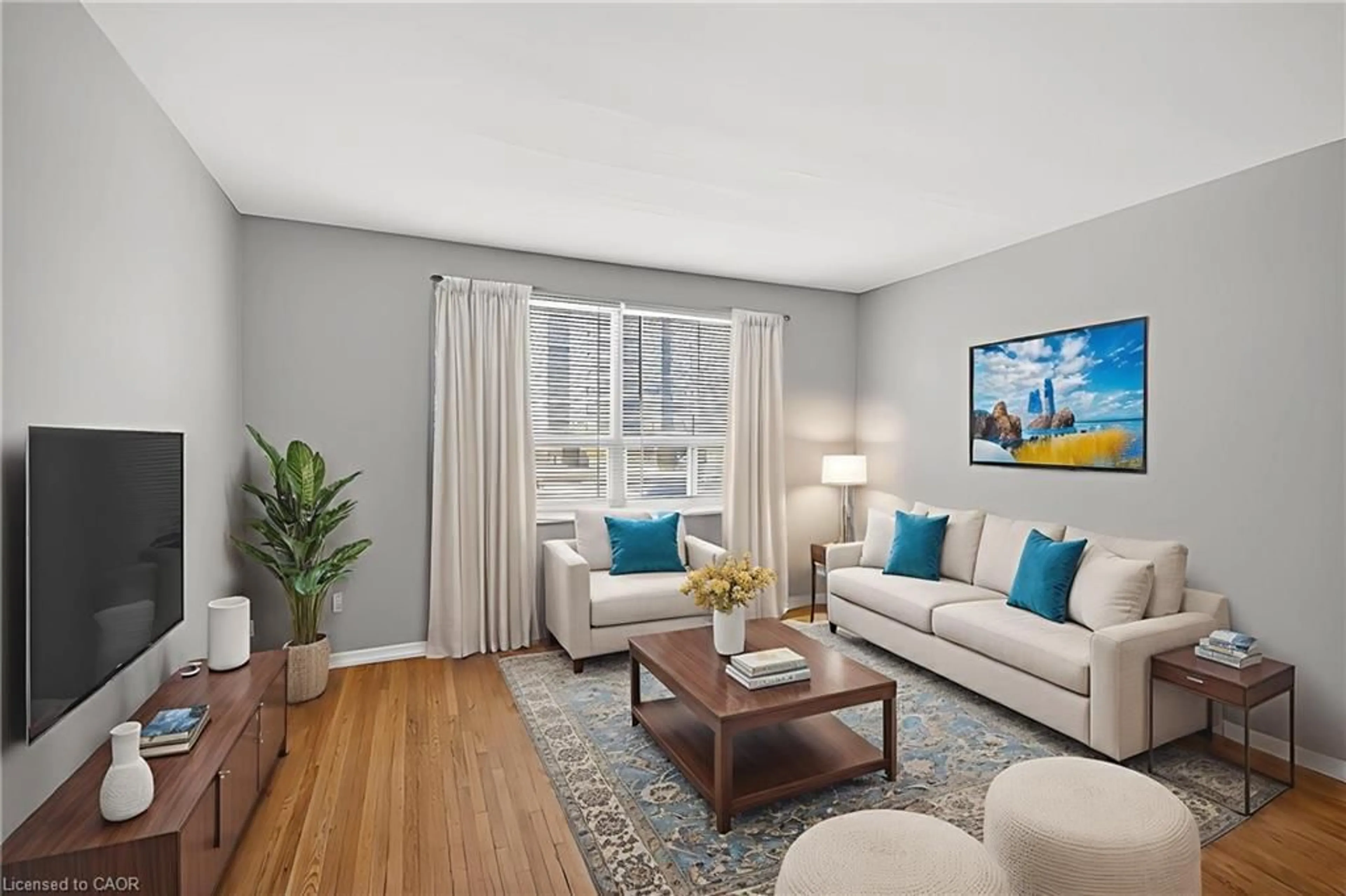 Living room with furniture, unknown for 37 Mericourt Rd #207, Hamilton Ontario L8S 2N5