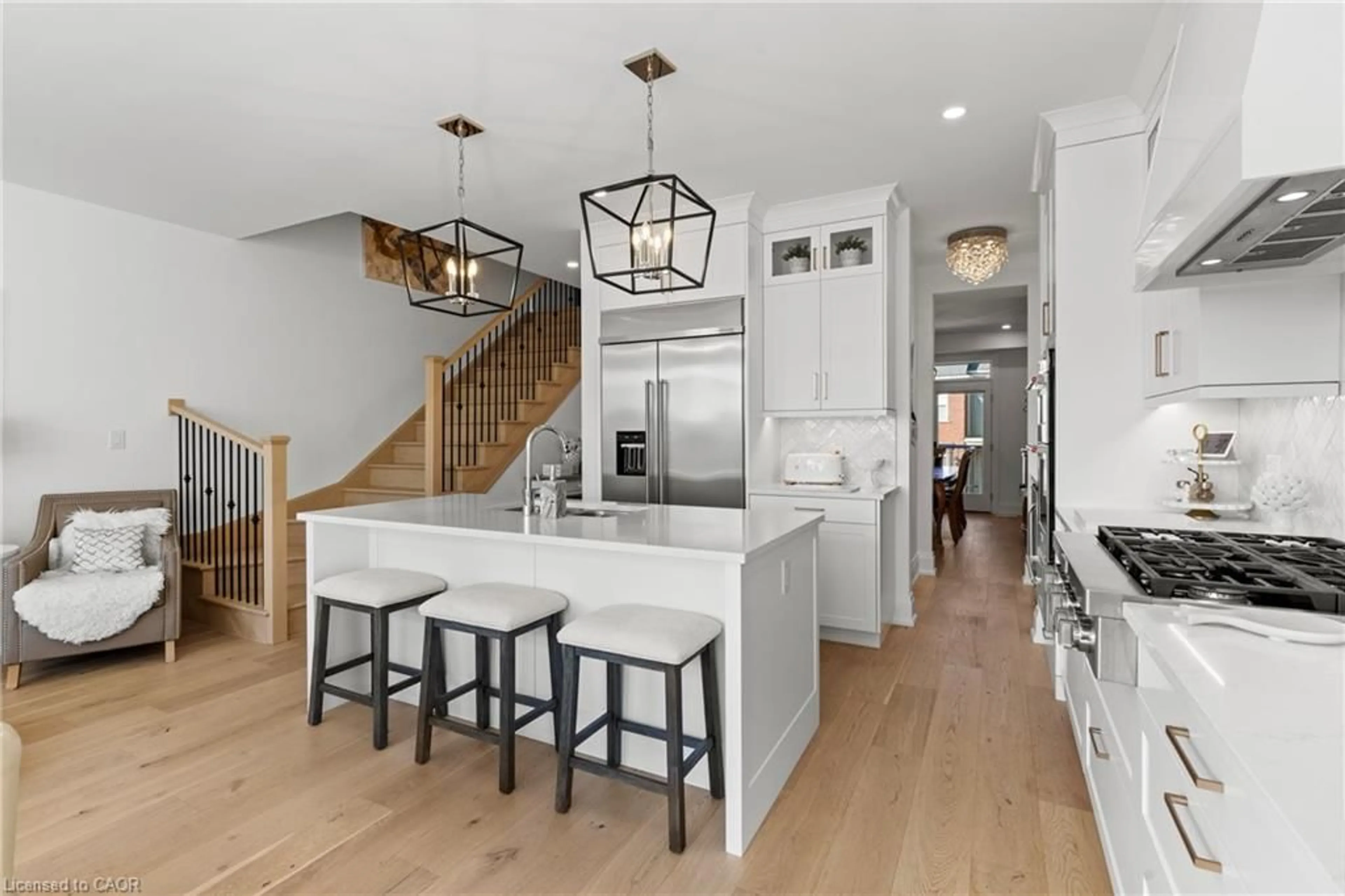 Open concept kitchen, unknown for 24 Willow Bank Common, St. Catharines Ontario L2S 4C8