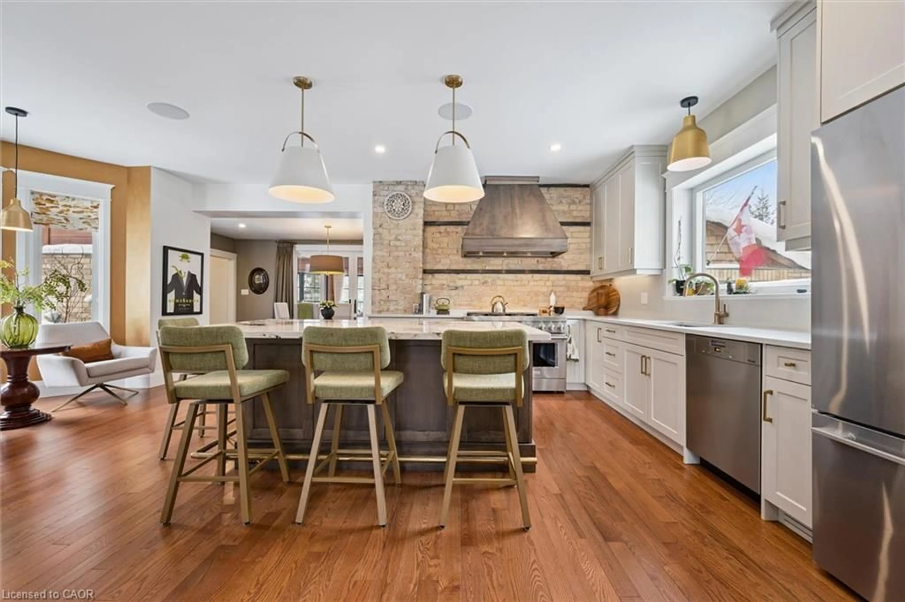 Open concept kitchen, unknown for 63 Menno St, Waterloo Ontario N2L 2A6