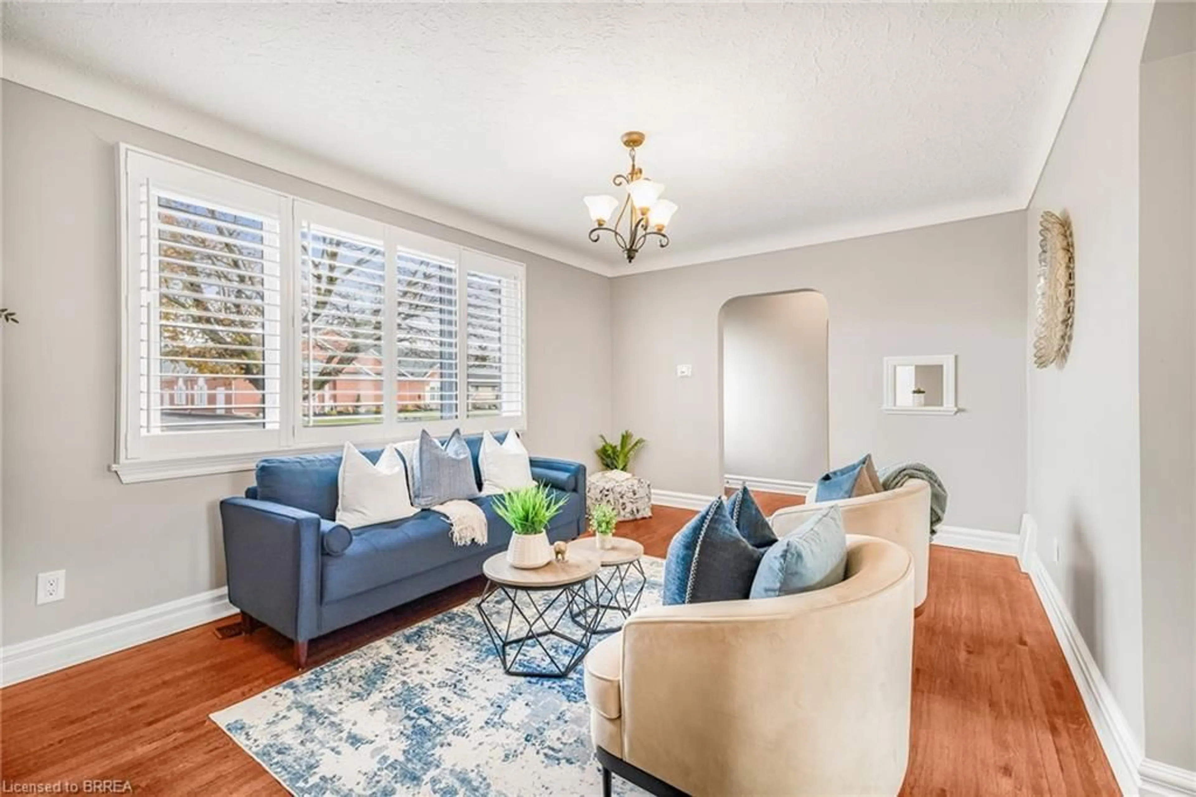 Living room with furniture, unknown for 52 Charing Cross St, Brantford Ontario N3R 2H3