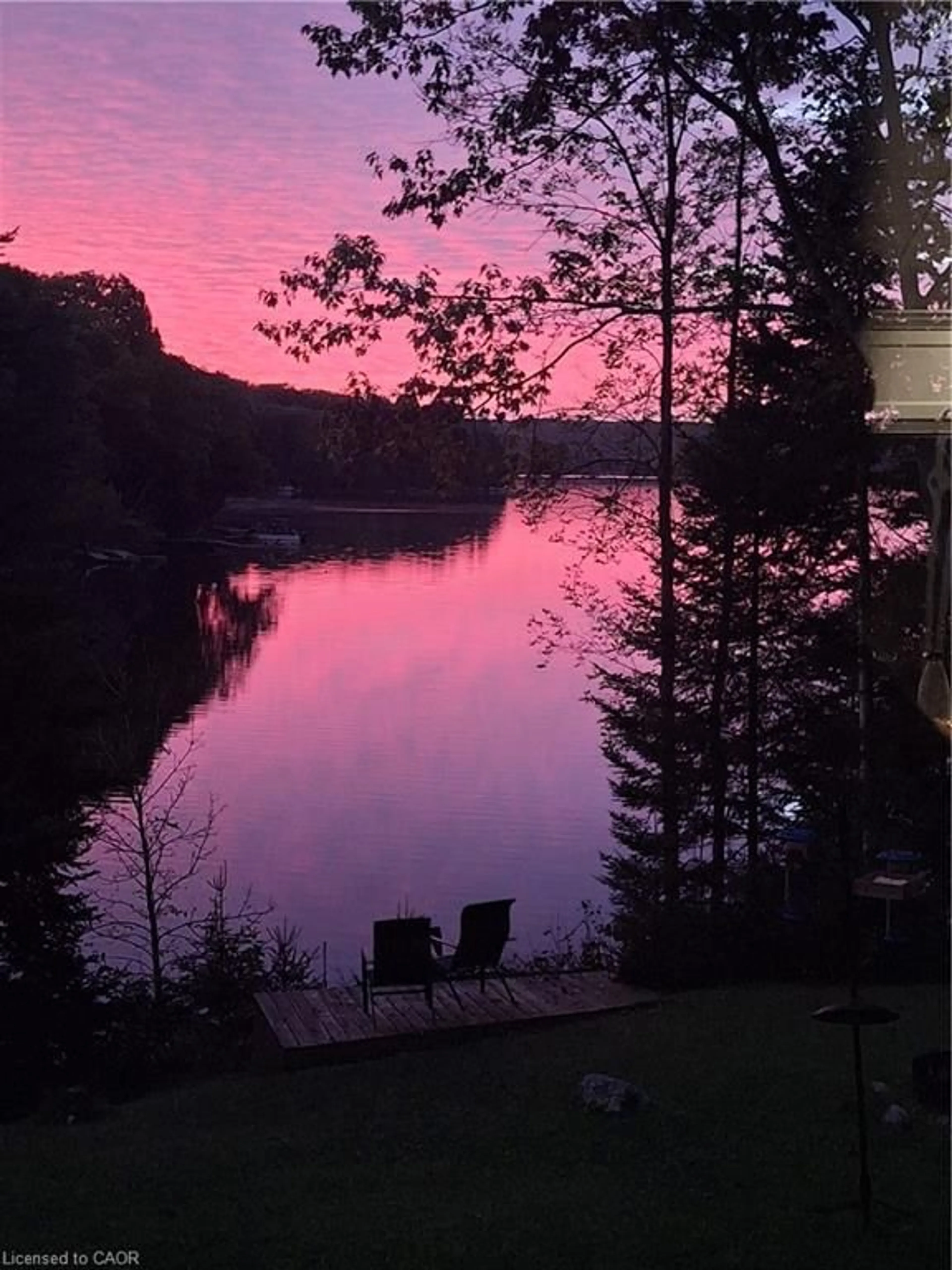 Patio, water/lake/river/ocean view for 1017 Rays Lane, Minden Ontario K0M 2K0