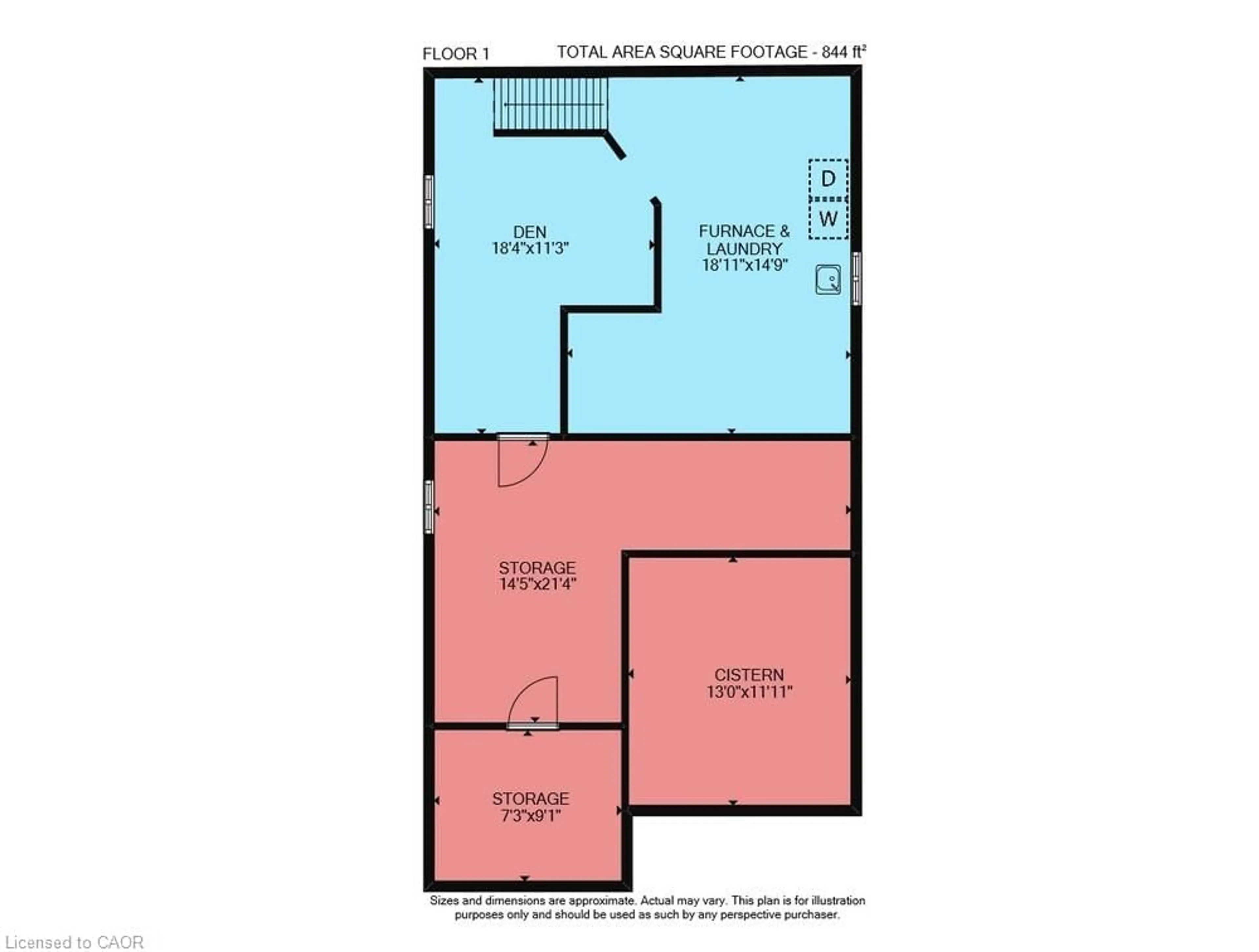 Floor plan for 41937 Feeder Rd, Wainfleet Ontario L0S 1V0