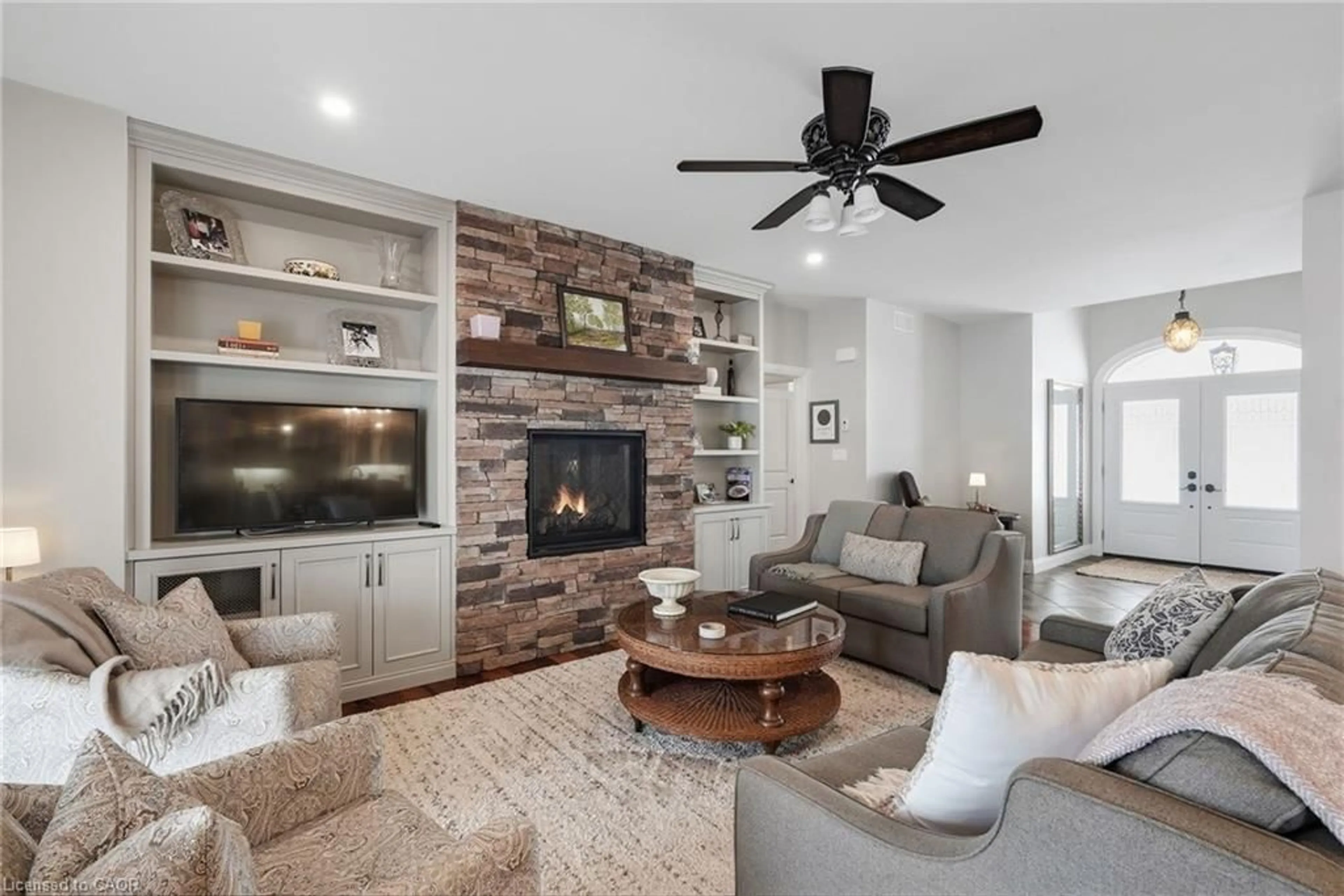 Living room with furniture, unknown for 155 Marshall Heights Rd, Durham Ontario N0G 1R0