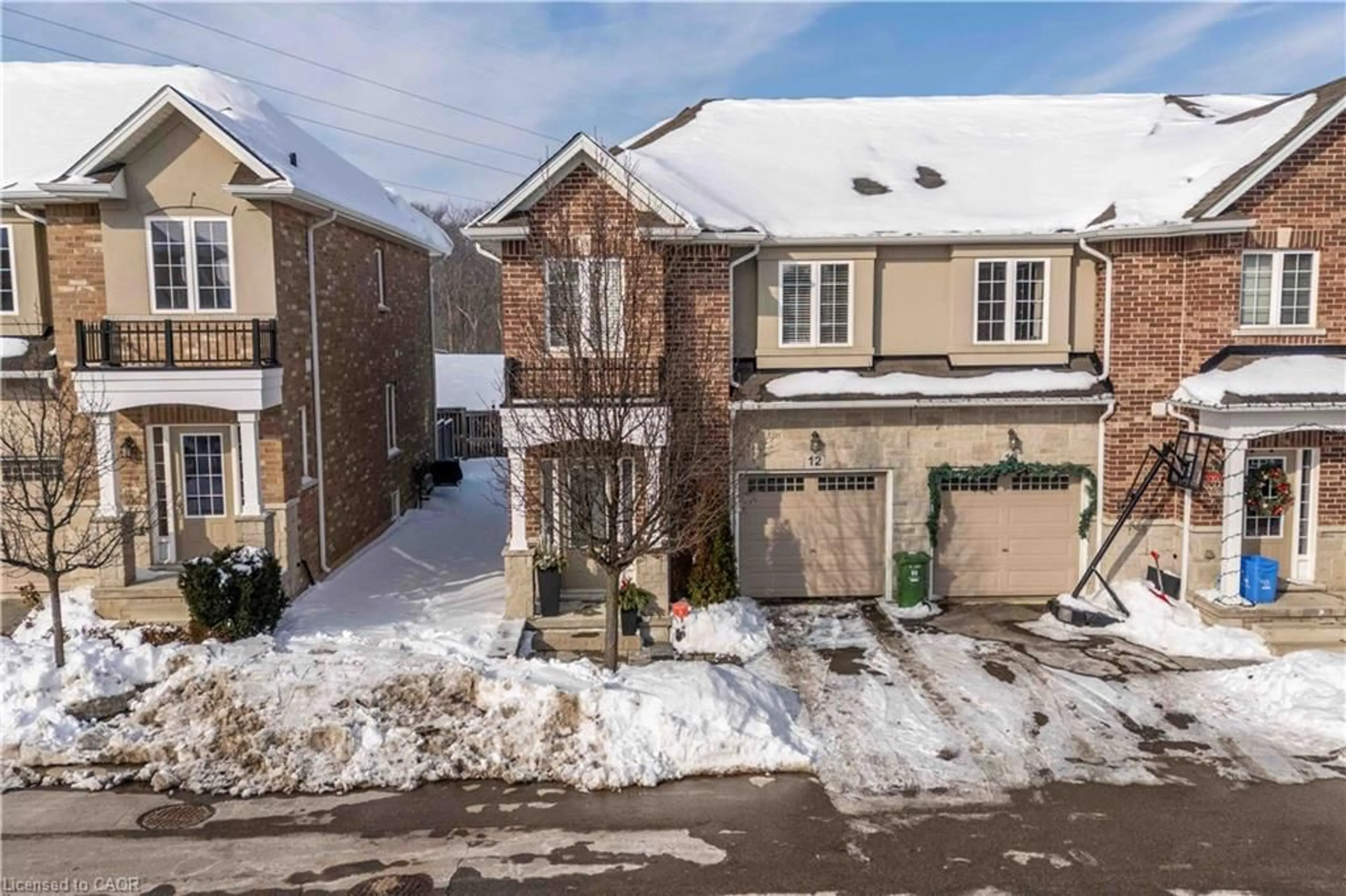 A pic from outside/outdoor area/front of a property/back of a property/a pic from drone, street for 90 Raymond Rd #12, Ancaster Ontario L9K 0J6