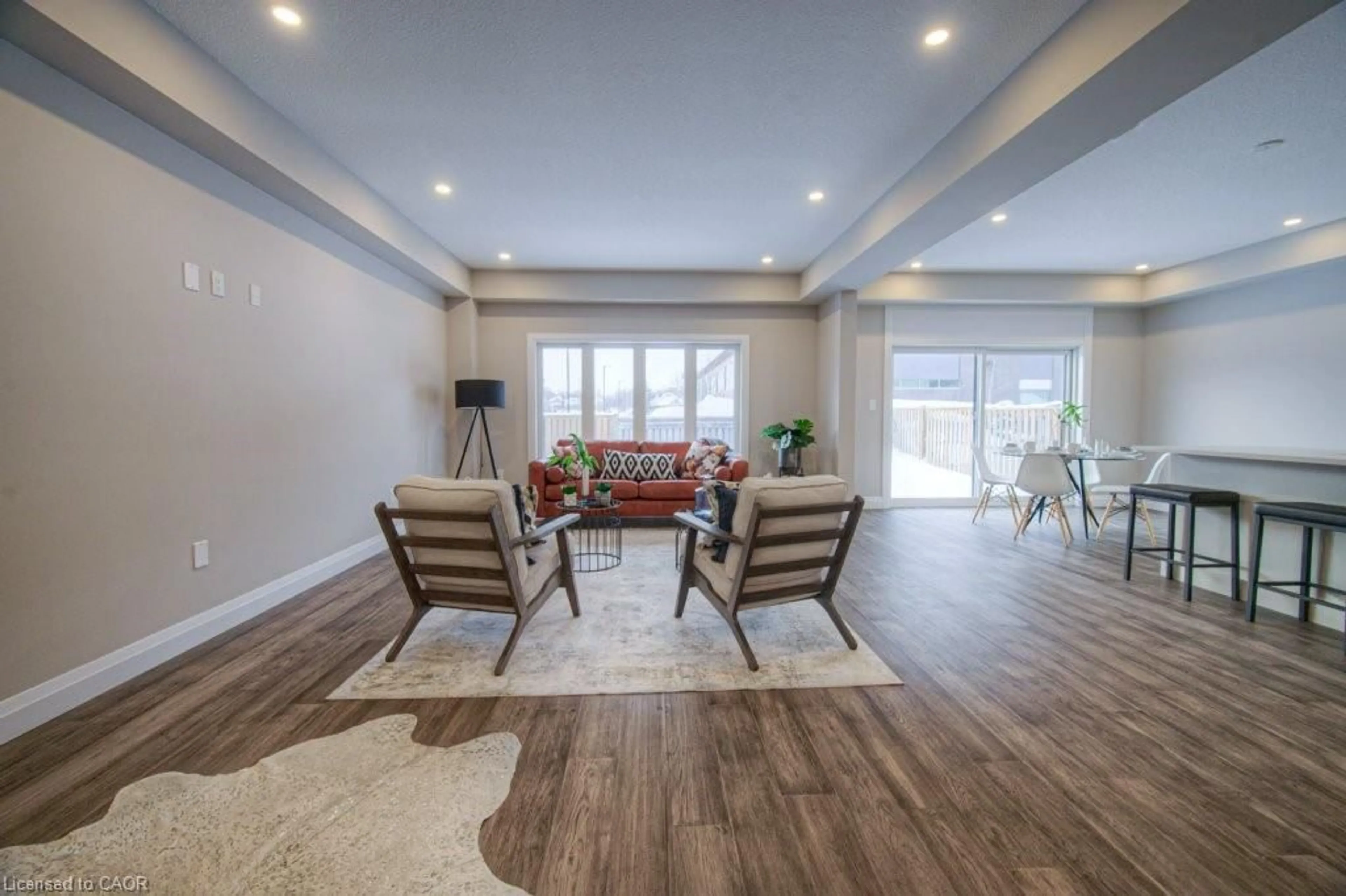 Living room with furniture, unknown for 94 Issac St, Elmira Ontario N3C 2V4