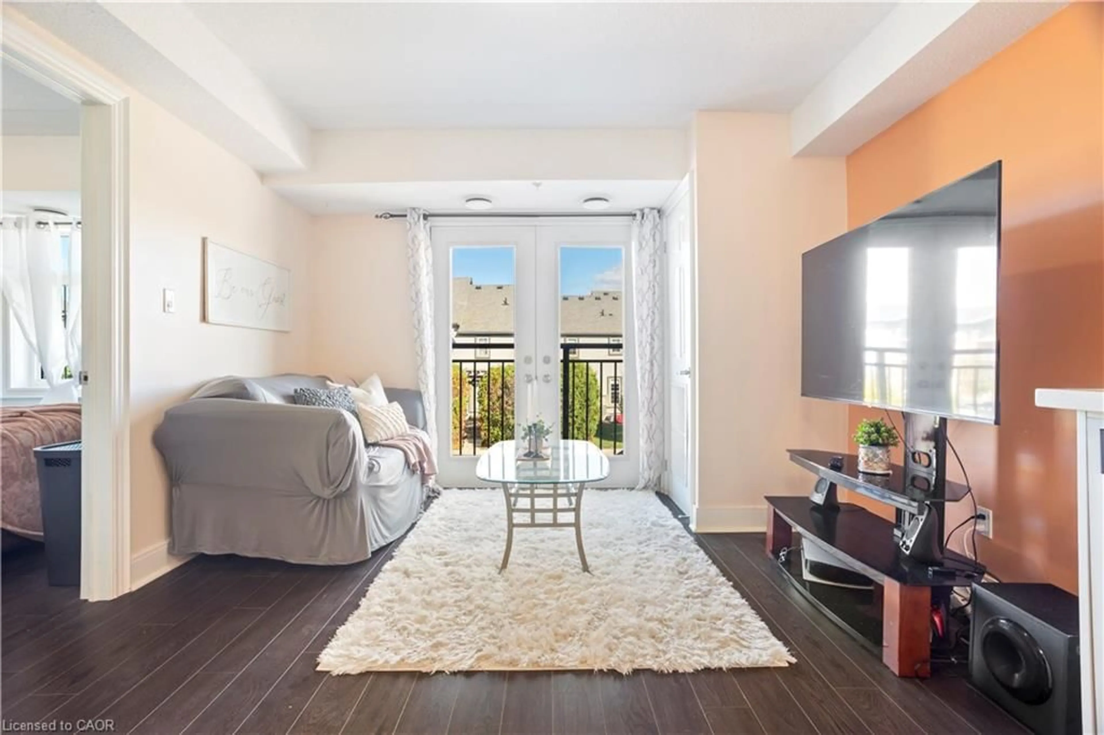 Living room with furniture, unknown for 64 Frederick Dr #204, Guelph Ontario N1L 0P3